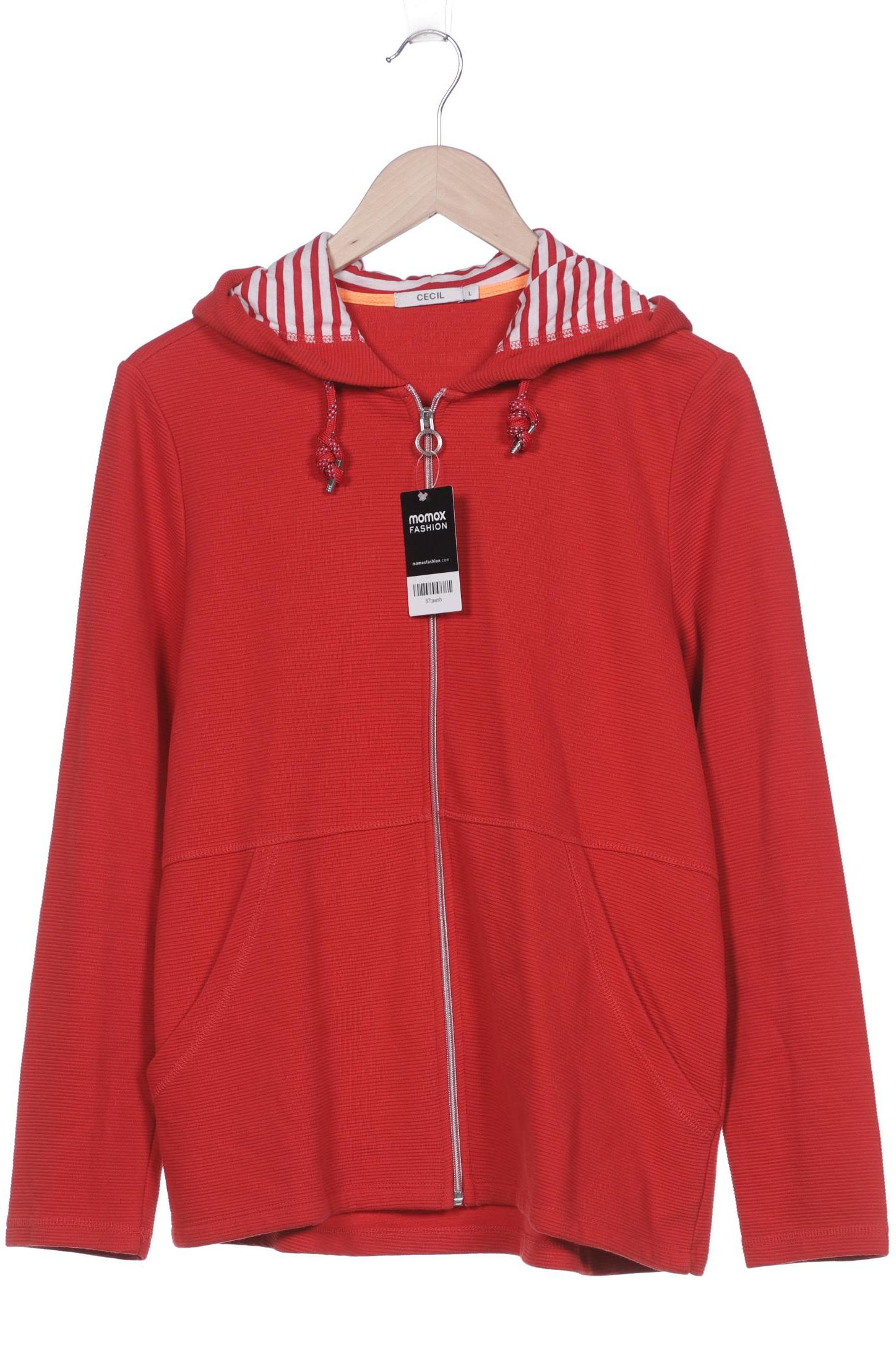 

CECIL Damen Kapuzenpullover, rot