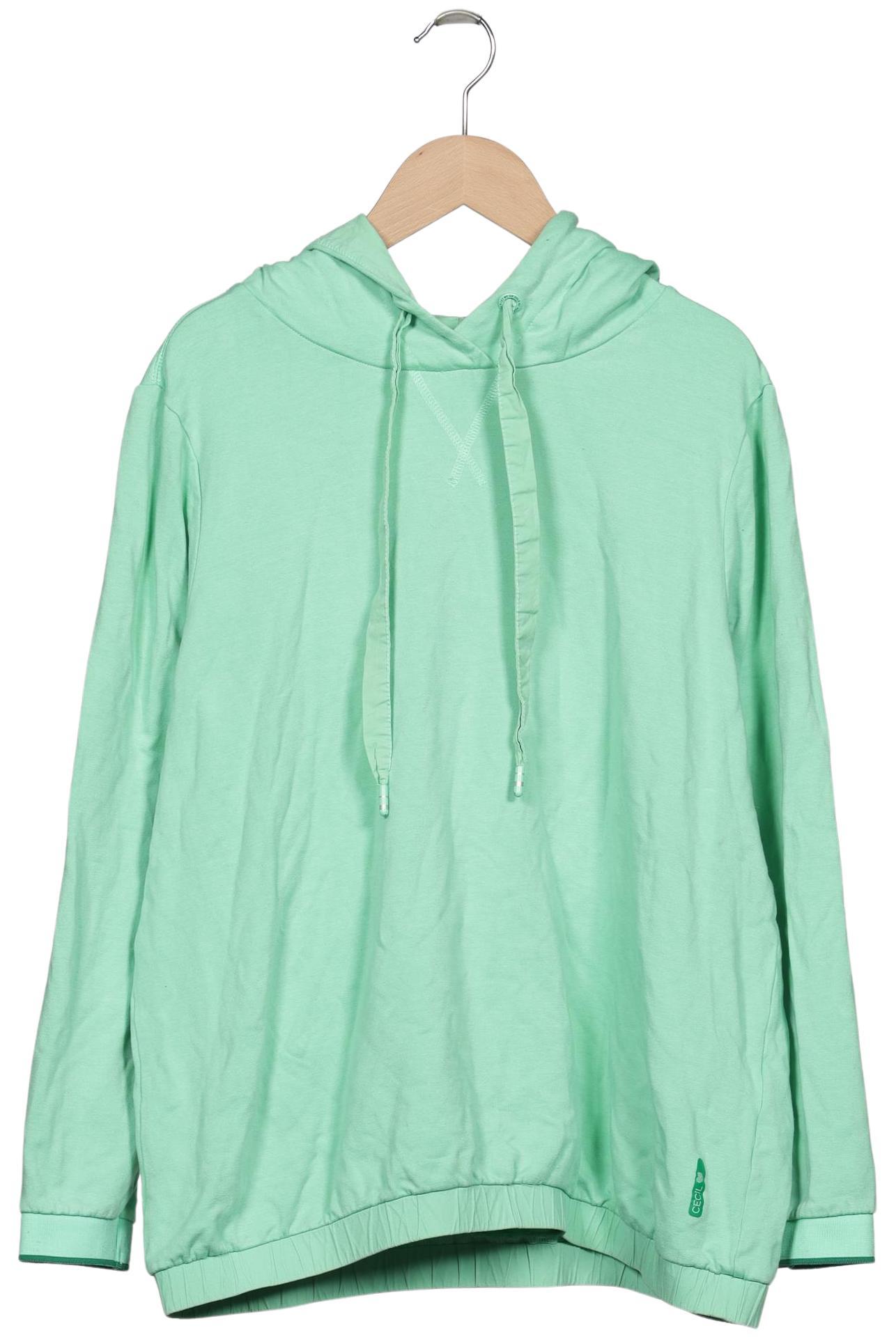 

Cecil Damen Kapuzenpullover, türkis, Gr. 42