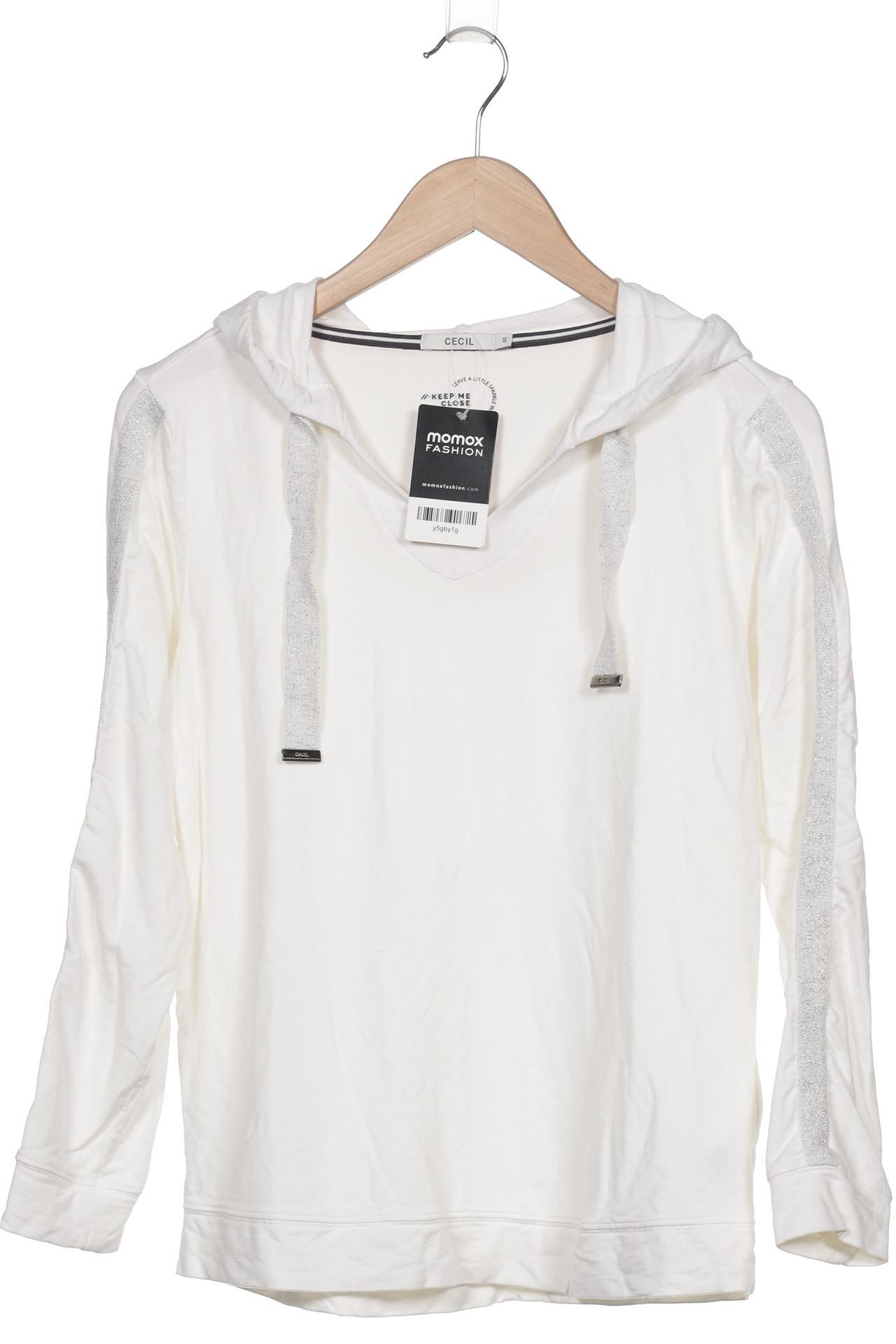 

Cecil Damen Kapuzenpullover, weiß, Gr. 36