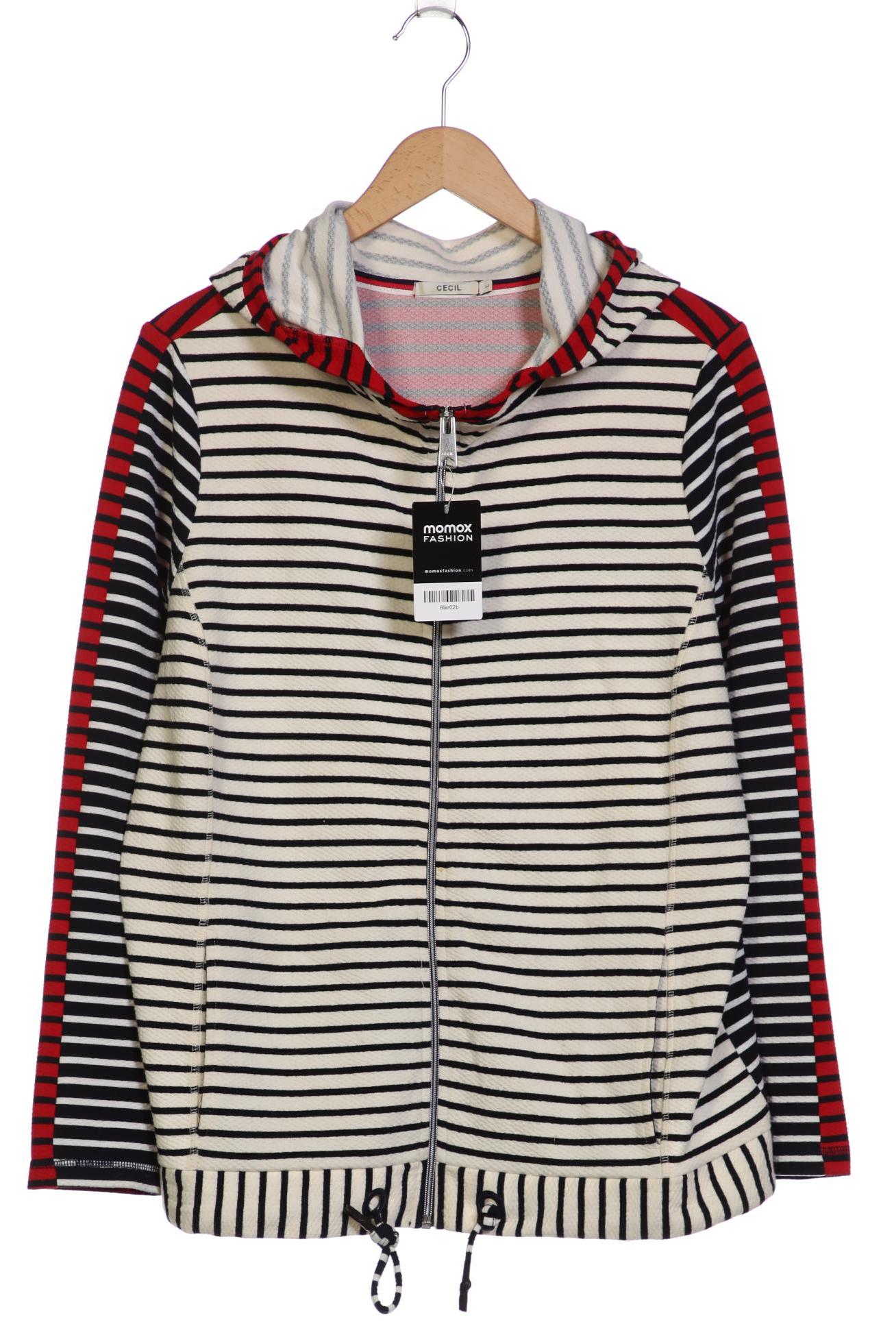 

Cecil Damen Kapuzenpullover, cremeweiß, Gr. 42