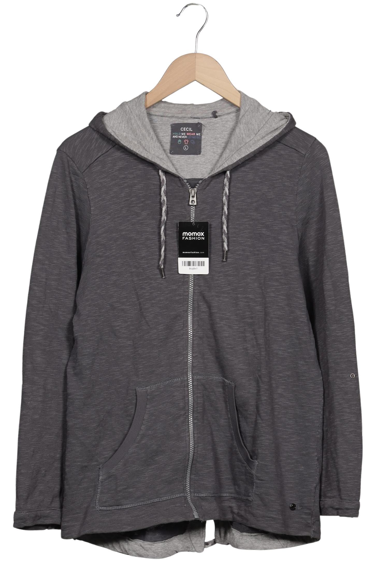 

Cecil Damen Kapuzenpullover, grau, Gr. 42