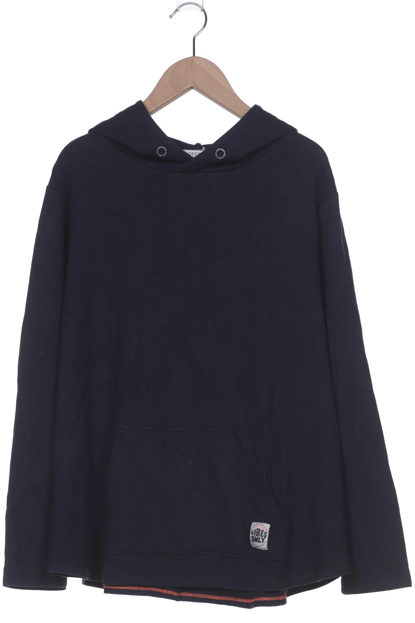 

Cecil Damen Kapuzenpullover, marineblau, Gr. 46
