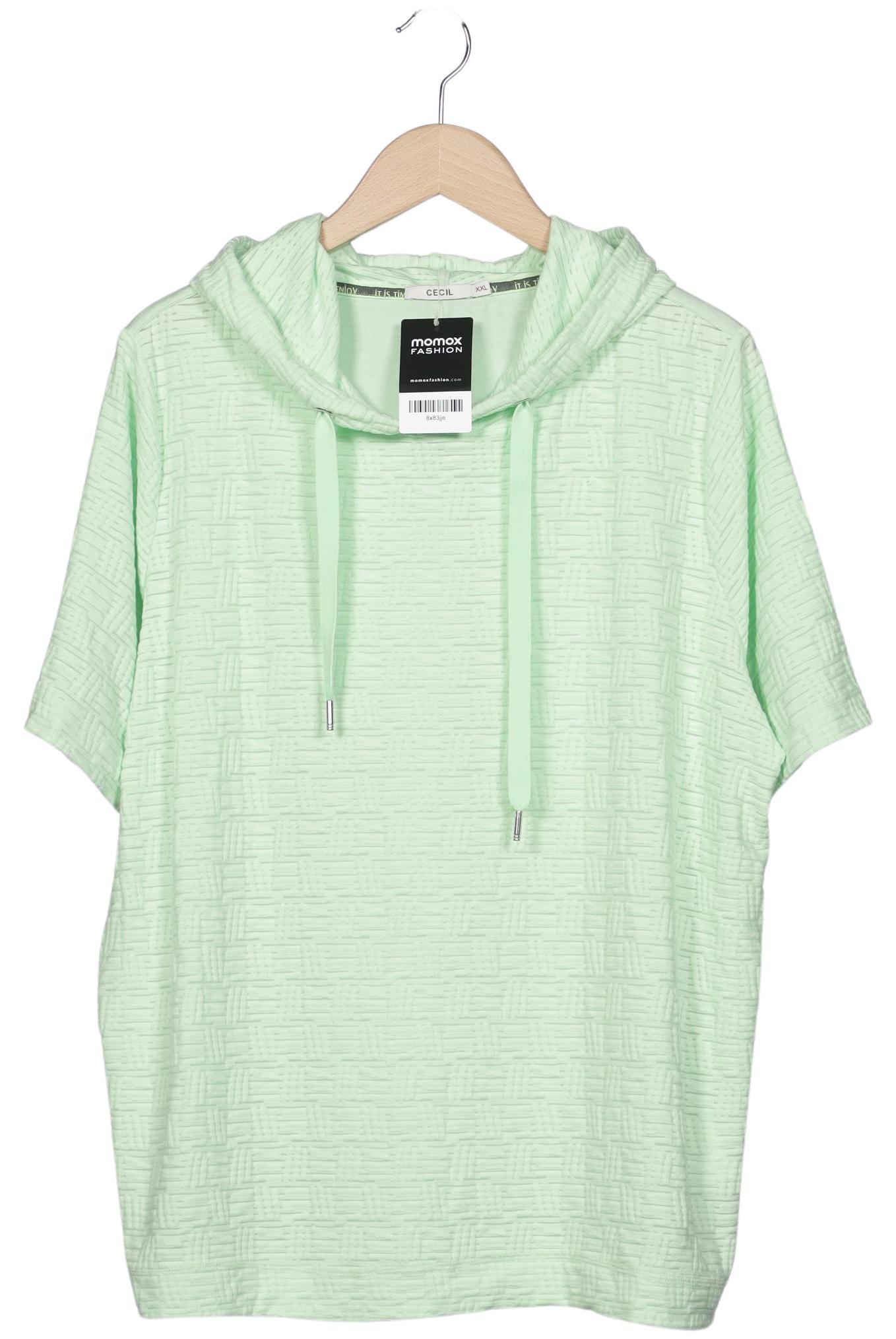 

Cecil Damen Kapuzenpullover, hellgrün, Gr. 46