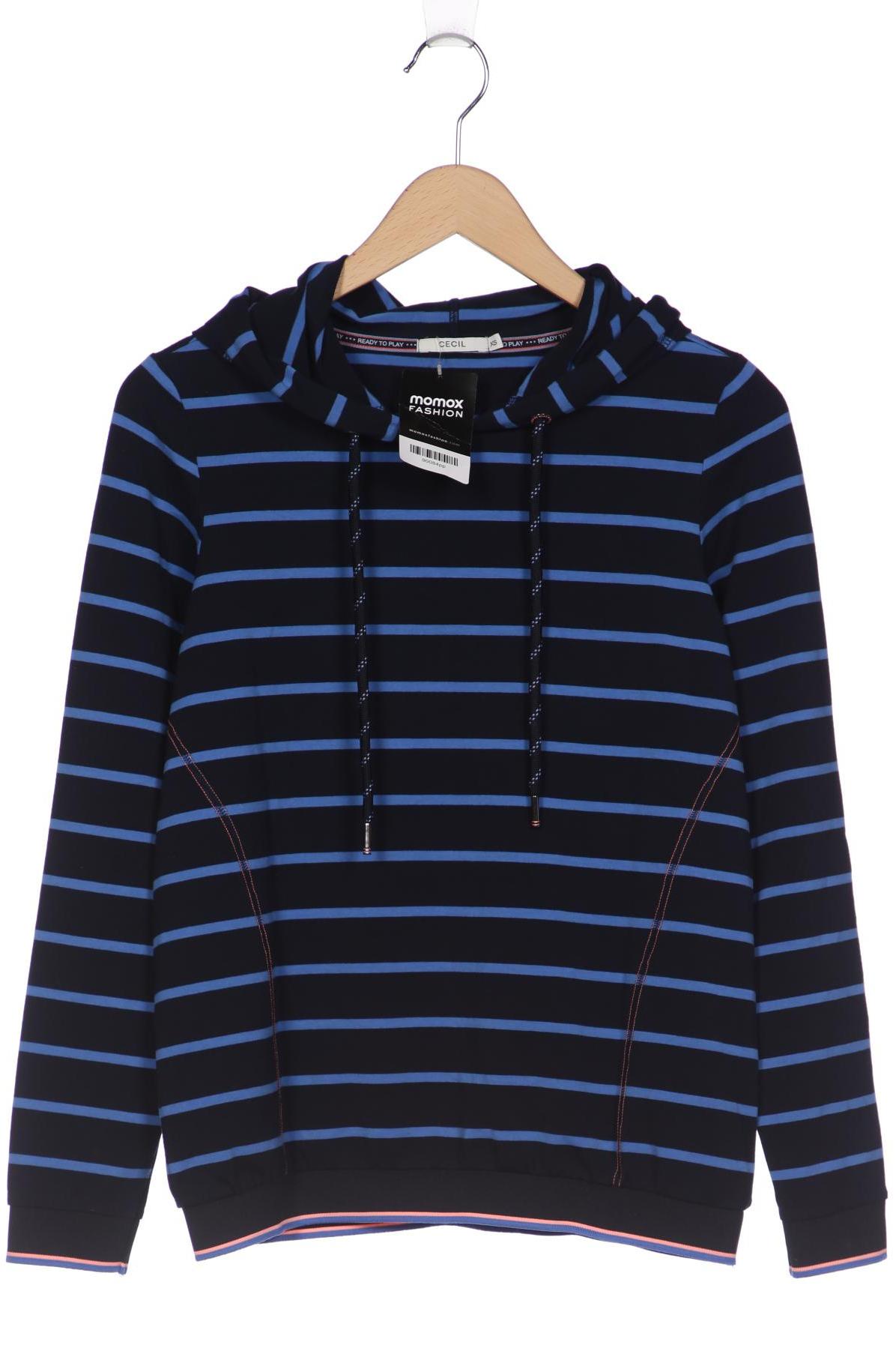 

CECIL Damen Kapuzenpullover, marineblau