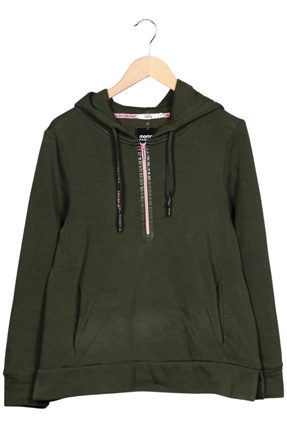

Cecil Damen Kapuzenpullover, grün, Gr. 38