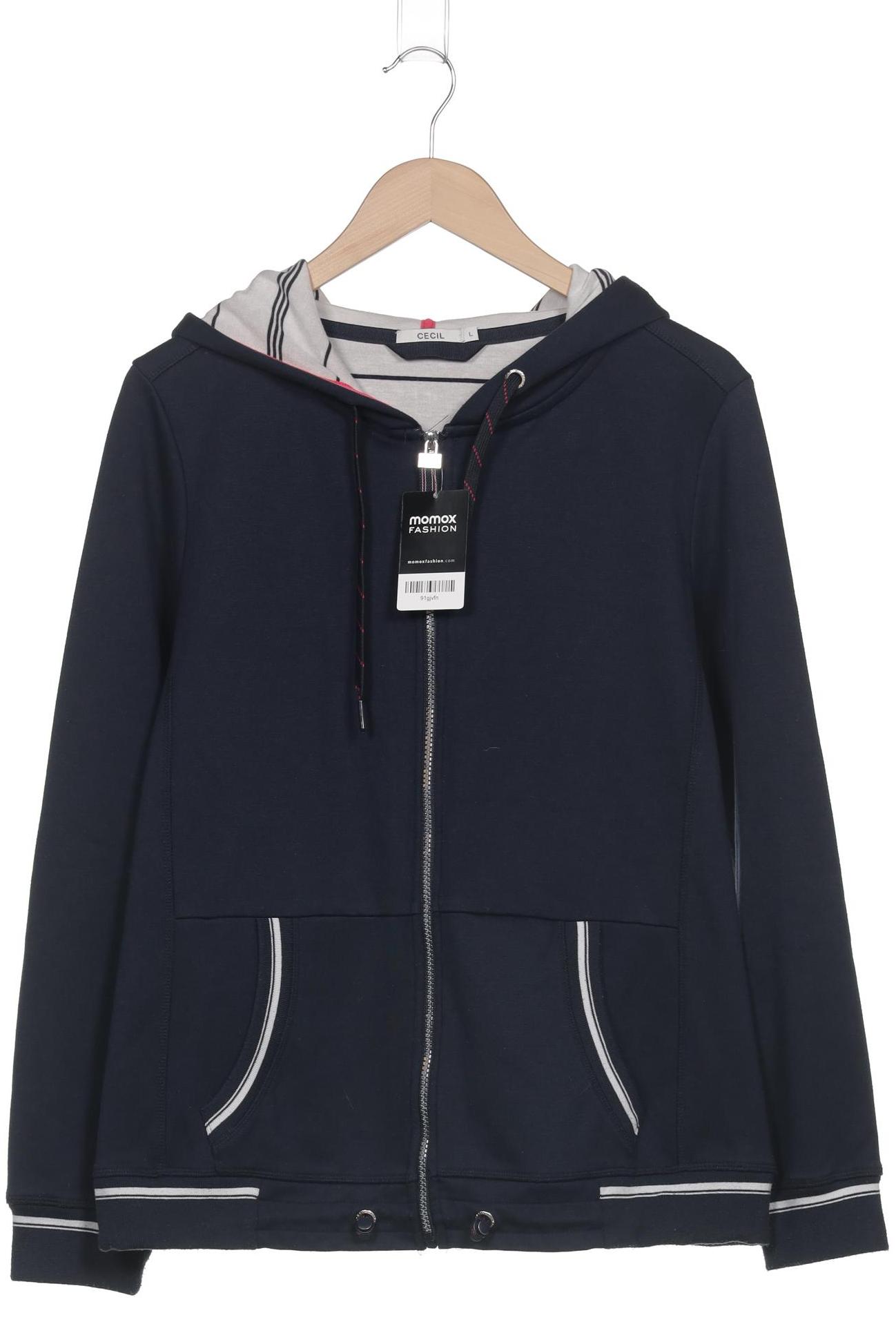 

Cecil Damen Kapuzenpullover, marineblau, Gr. 42