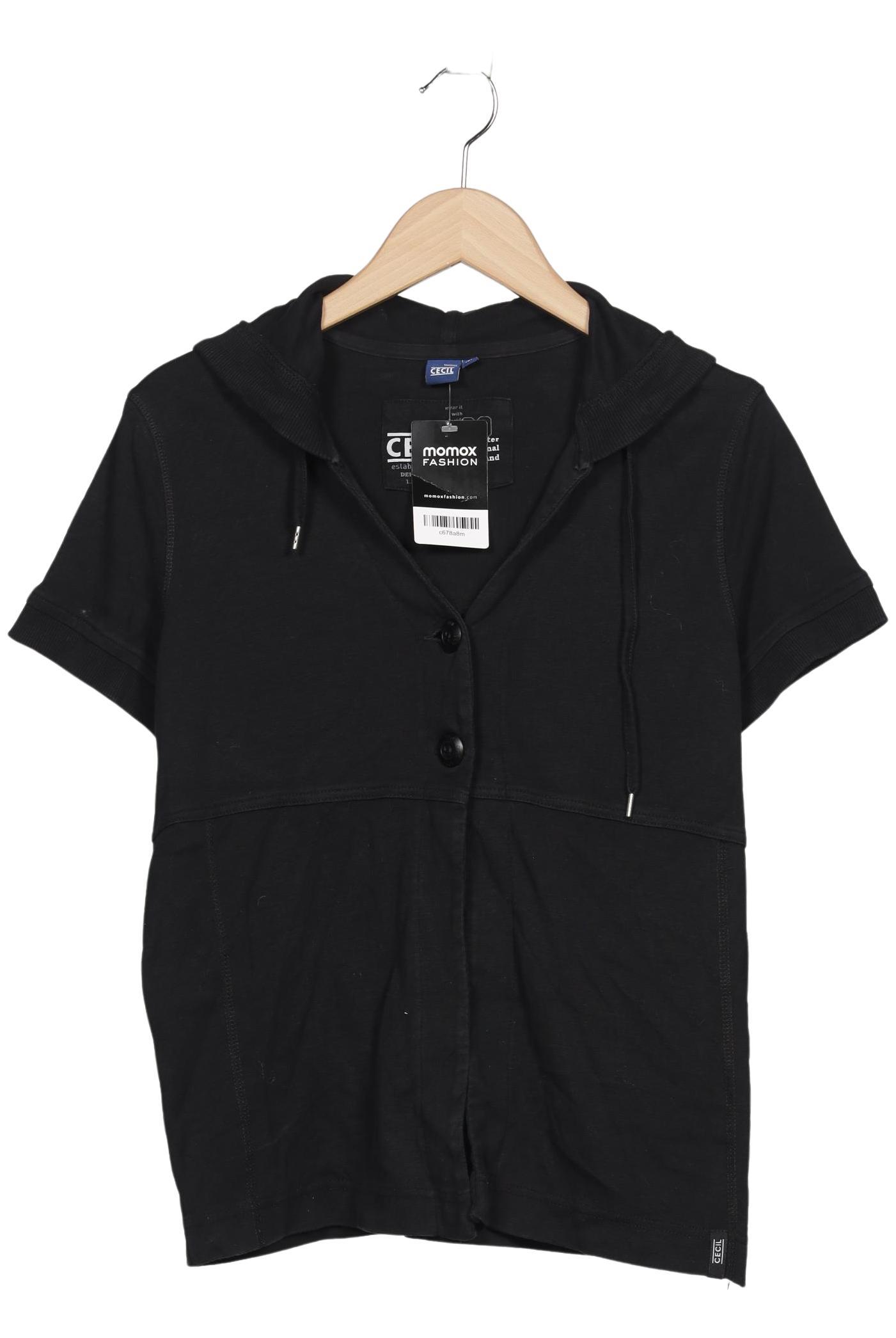 

Cecil Damen Kapuzenpullover, schwarz, Gr. 38