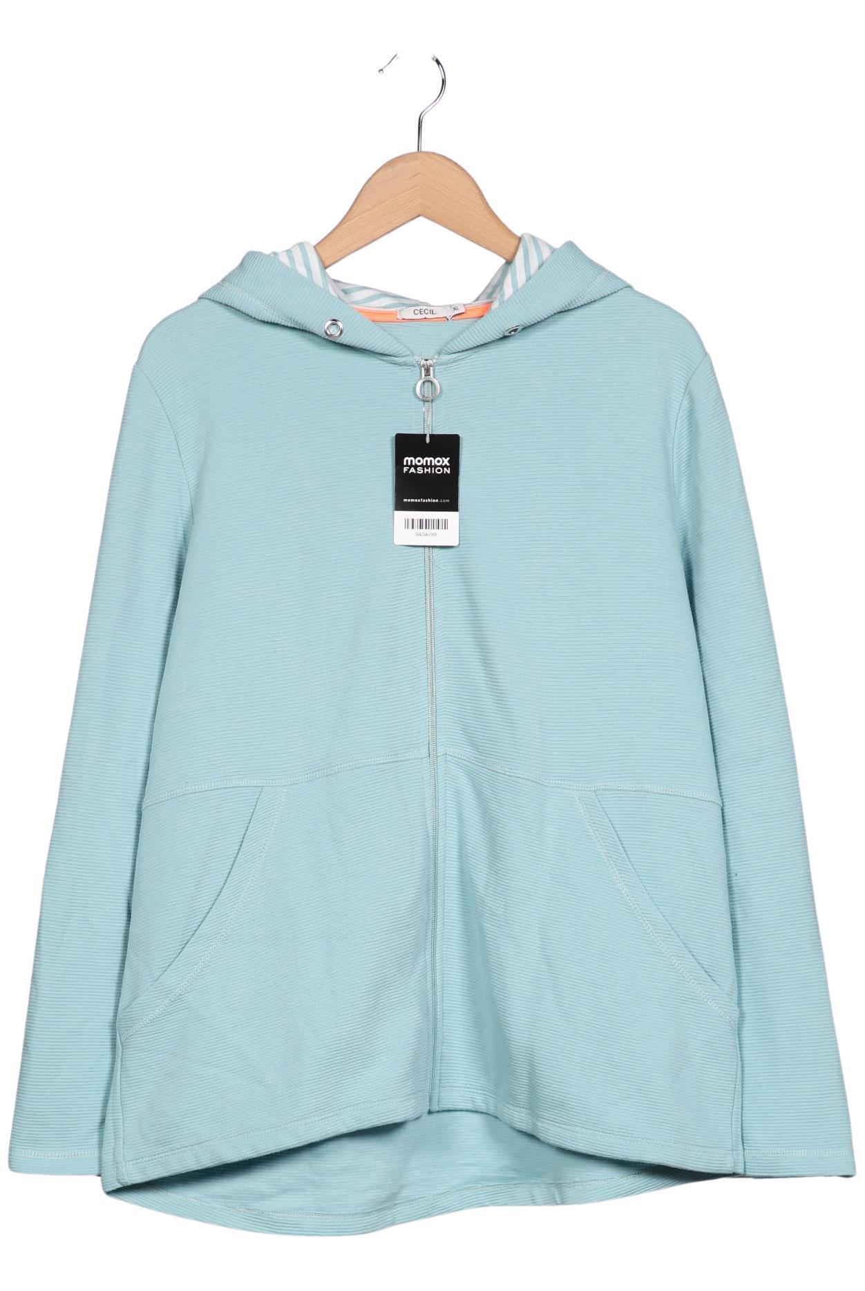 

Cecil Damen Kapuzenpullover, hellblau, Gr. 44