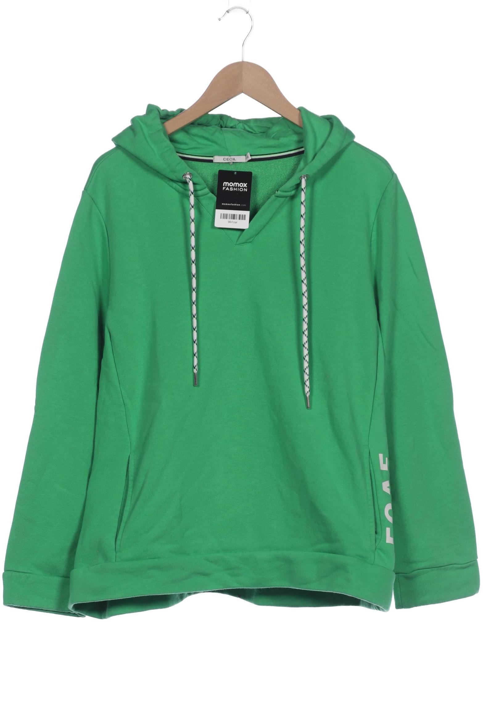 

Cecil Damen Kapuzenpullover, grün, Gr. 46