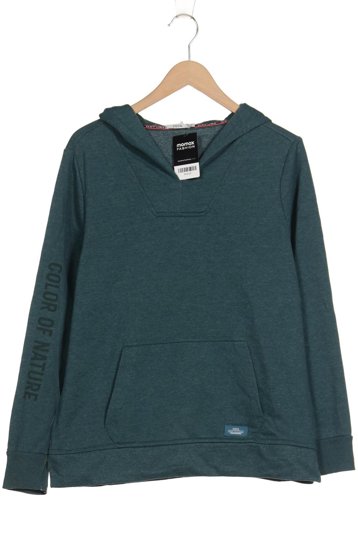 

Cecil Damen Kapuzenpullover, grün, Gr. 42