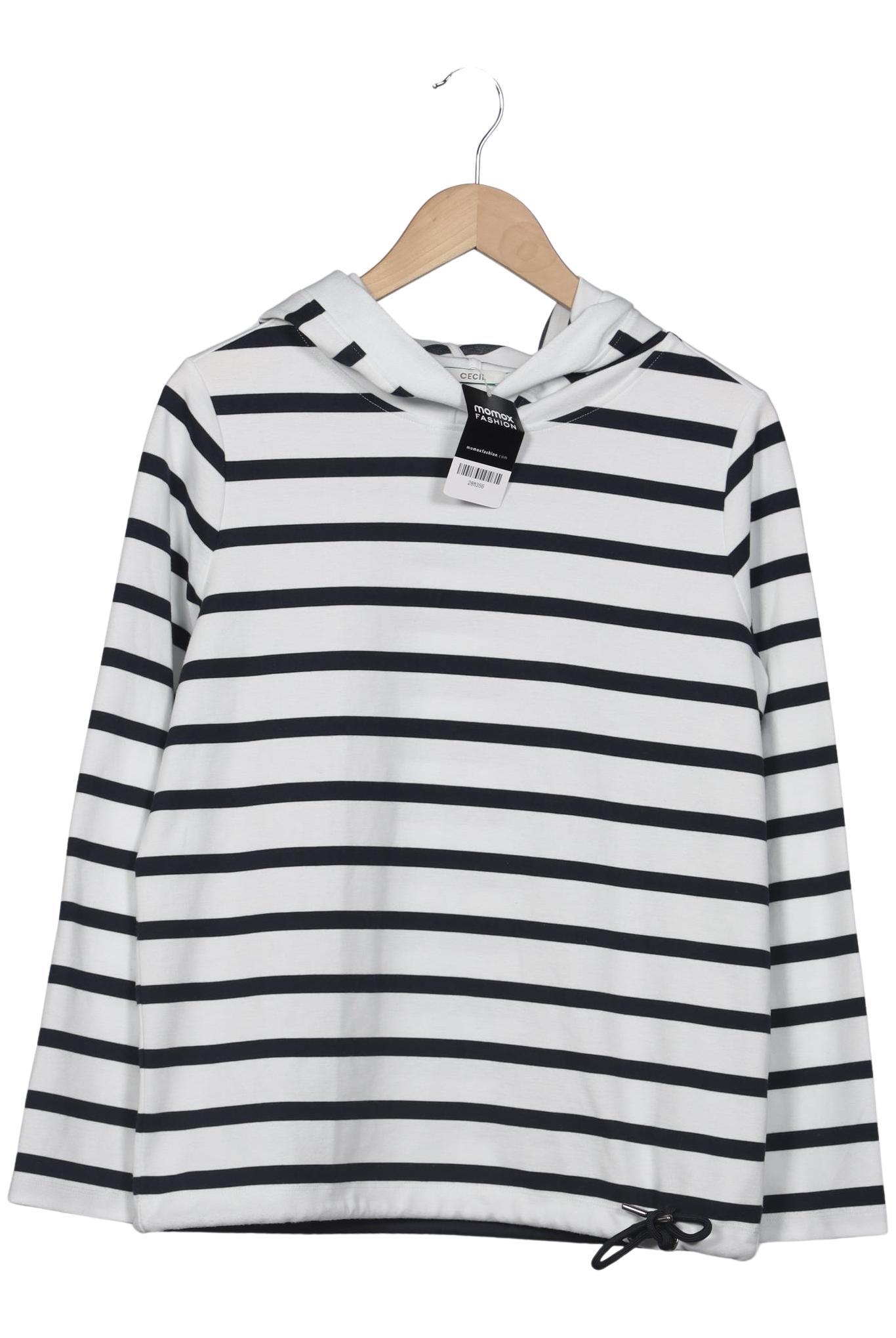 

Cecil Damen Kapuzenpullover, weiß, Gr. 38