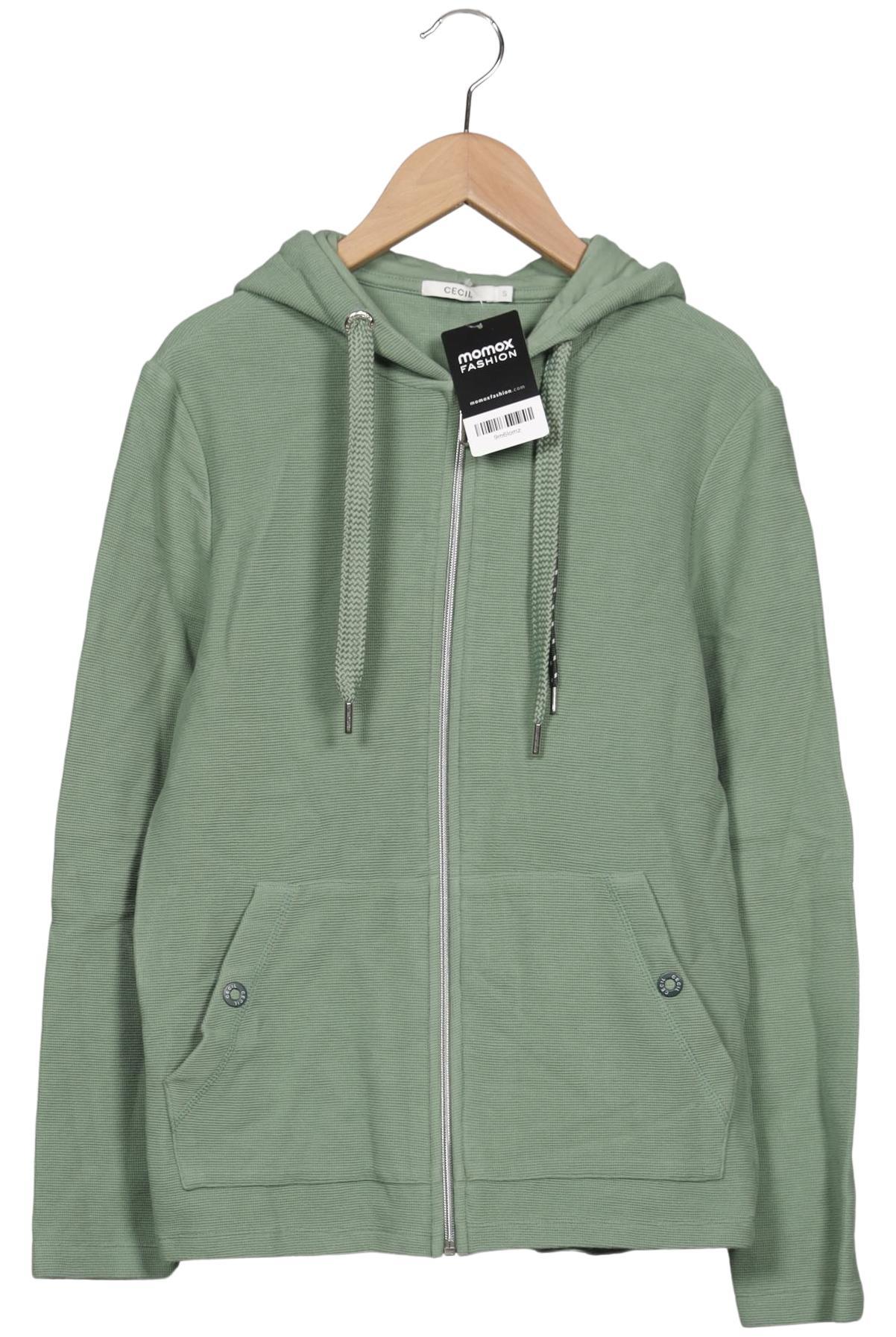 

Cecil Damen Kapuzenpullover, grün, Gr. 36