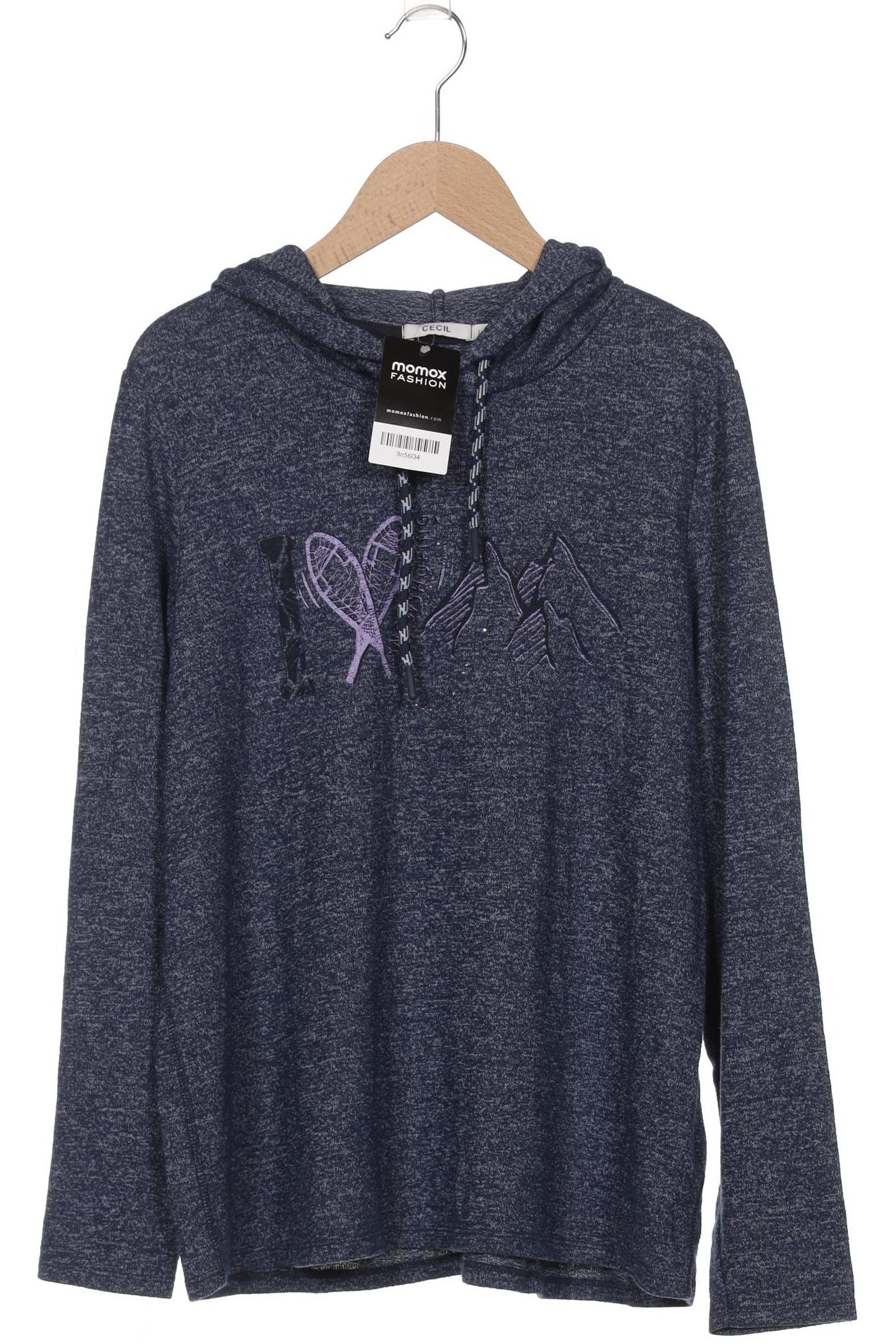 

Cecil Damen Kapuzenpullover, marineblau, Gr. 42