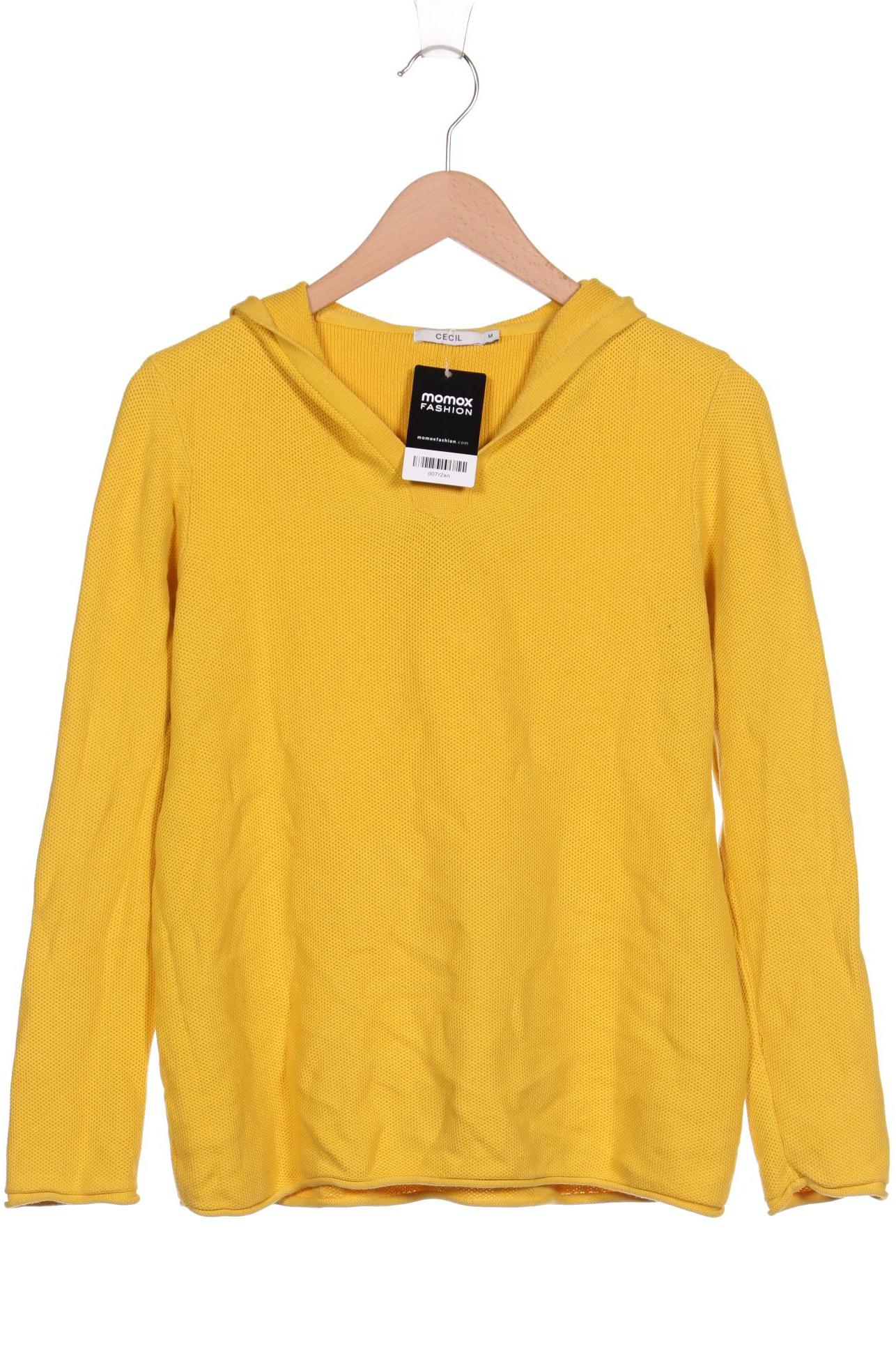 

Cecil Damen Kapuzenpullover, gelb, Gr. 38