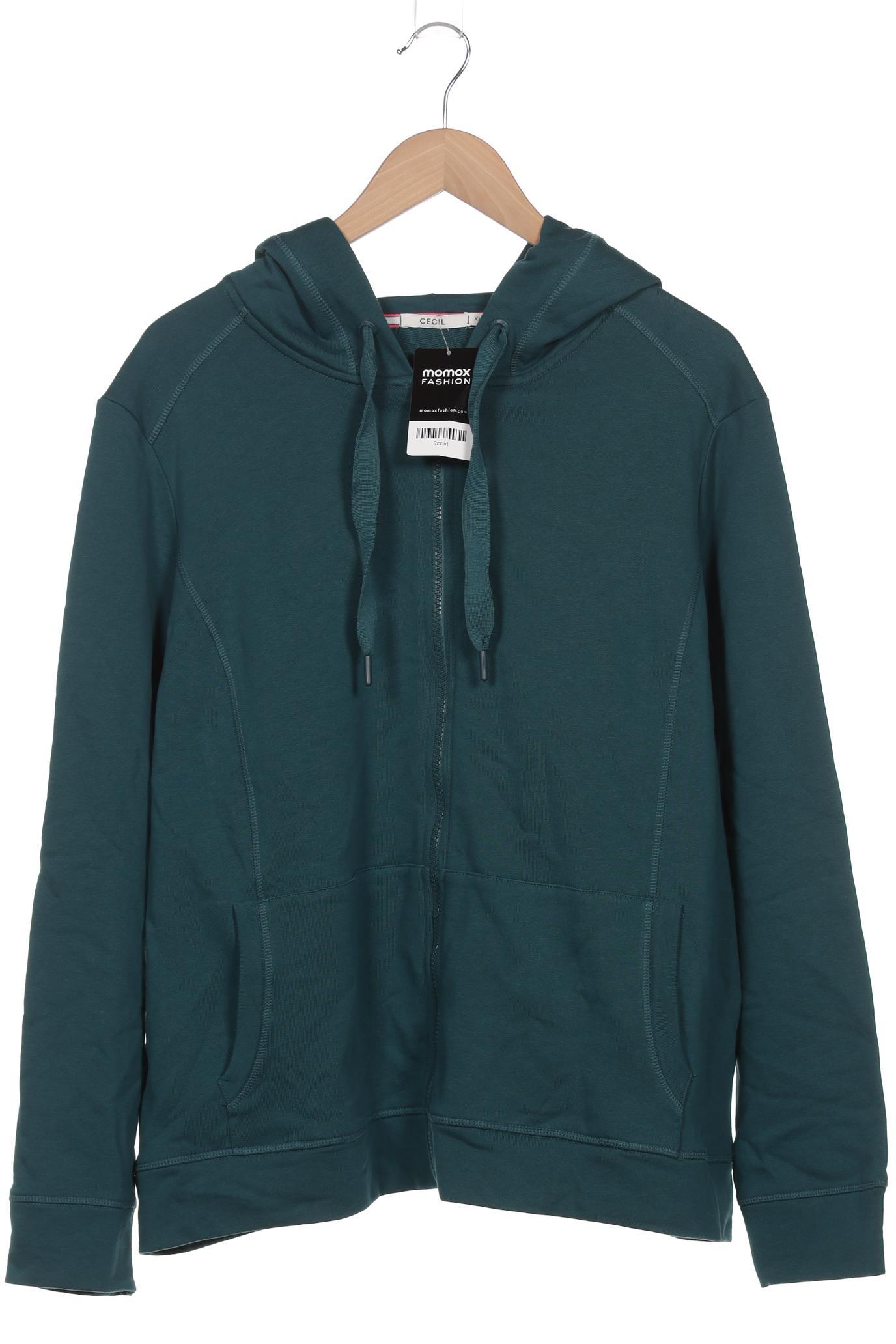 

Cecil Damen Kapuzenpullover, türkis, Gr. 46