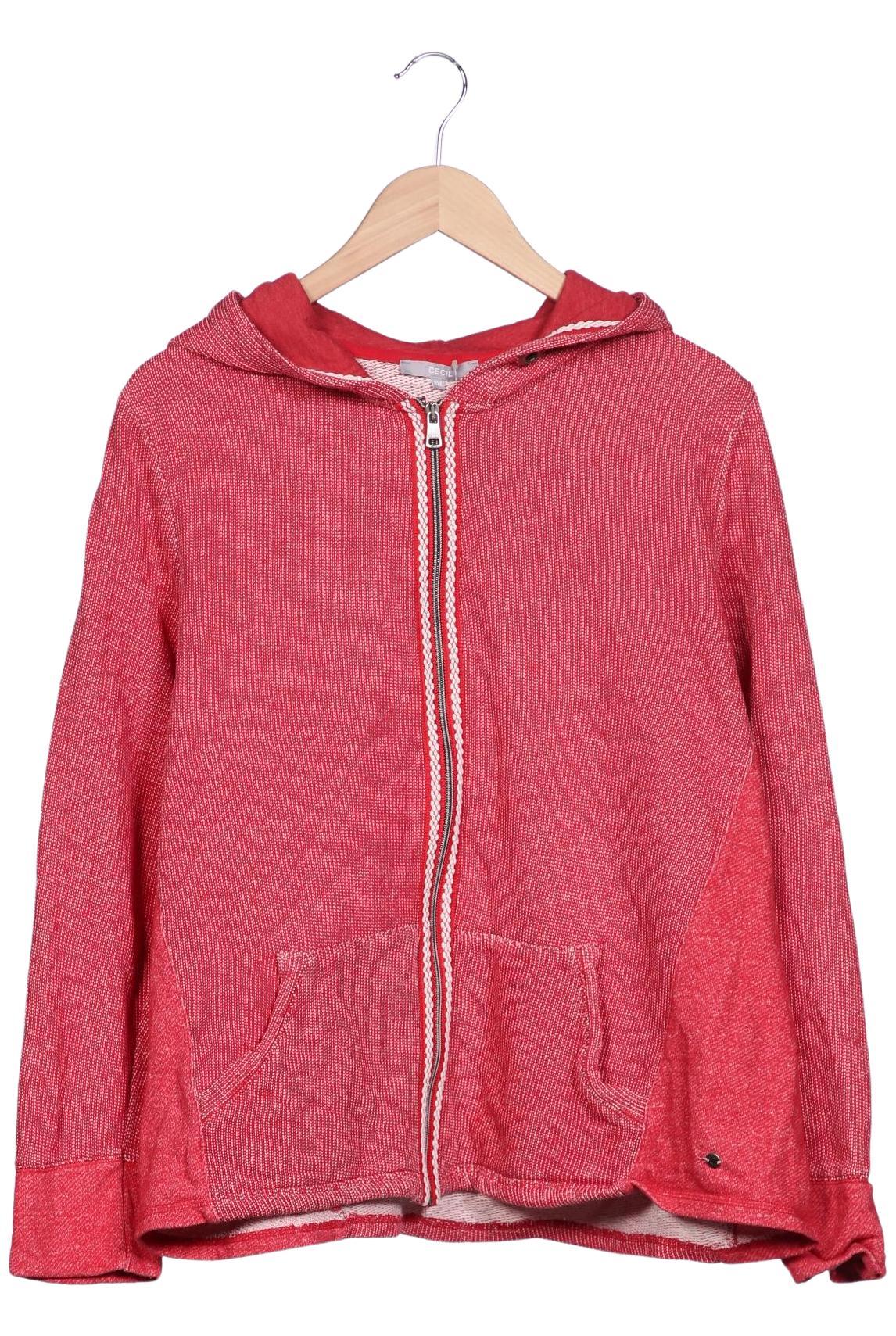 

Cecil Damen Kapuzenpullover, rot, Gr. 46