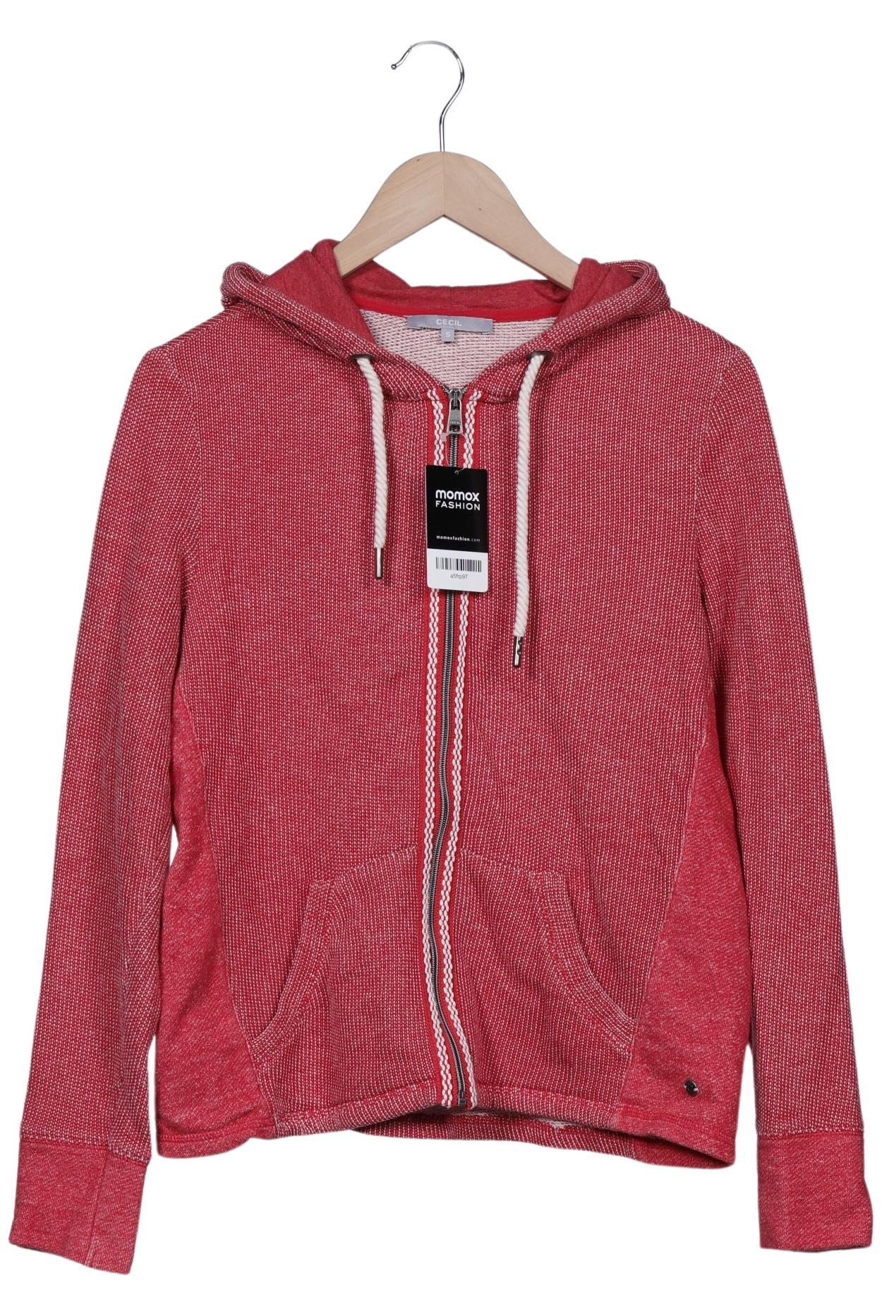 

Cecil Damen Kapuzenpullover, rot, Gr. 36