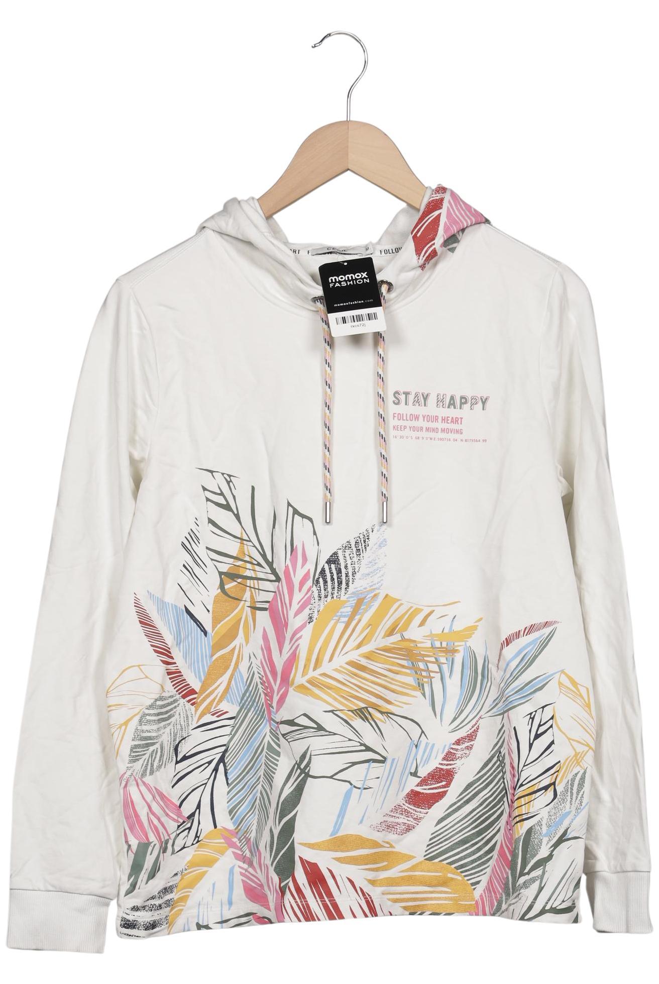 

Cecil Damen Kapuzenpullover, weiß, Gr. 38