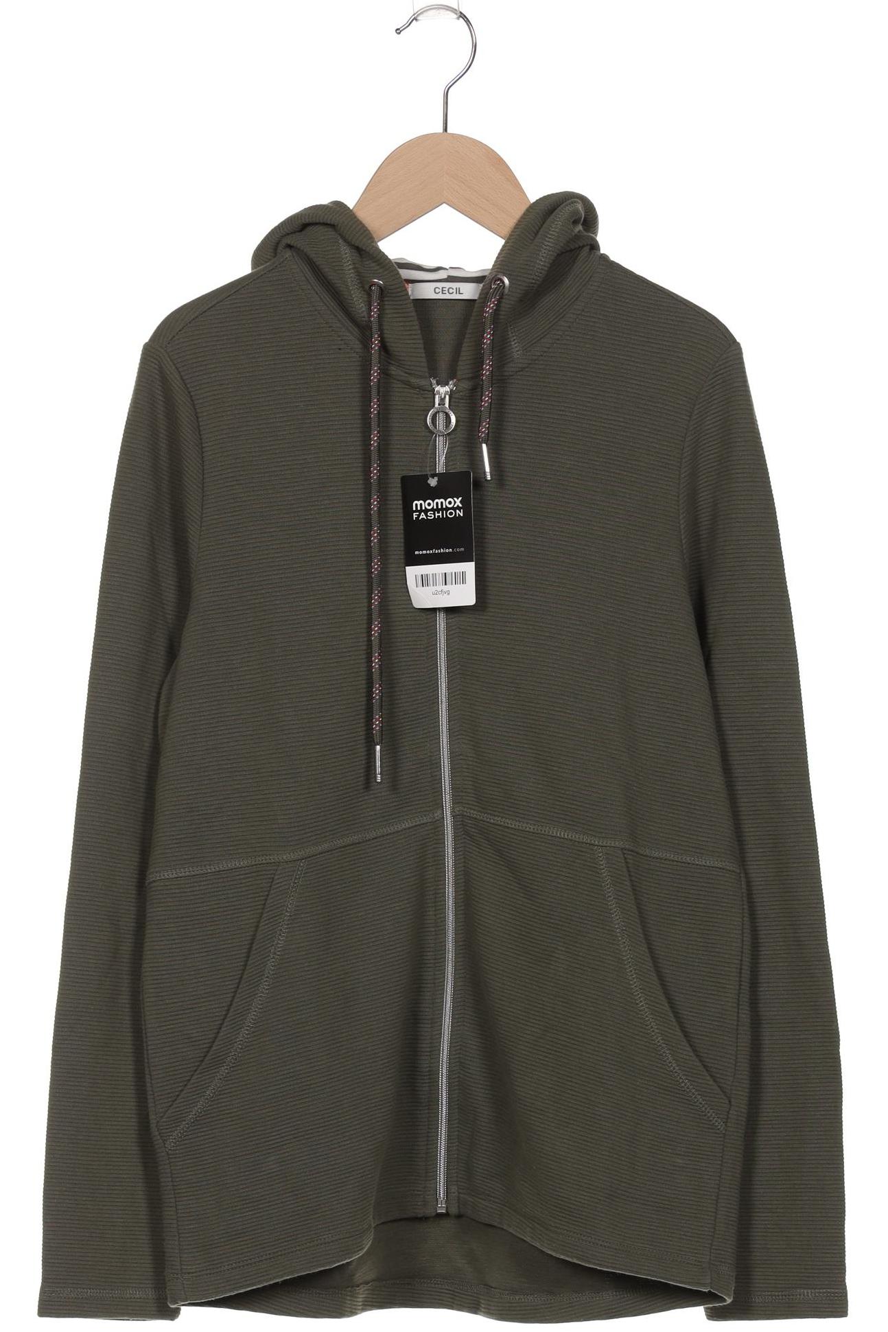 

Cecil Damen Kapuzenpullover, grün, Gr. 36