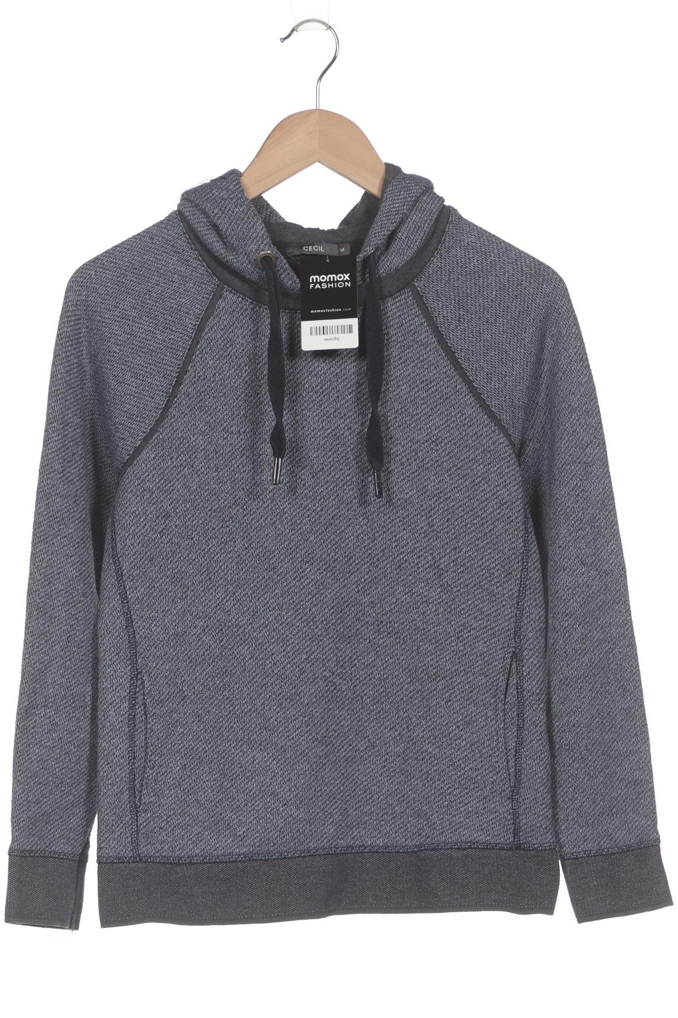 

Cecil Damen Kapuzenpullover, blau, Gr. 38