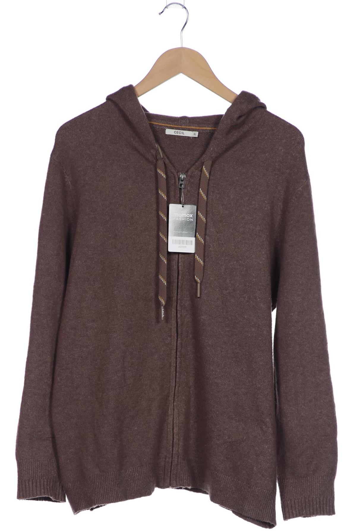 

Cecil Damen Kapuzenpullover, braun, Gr. 44