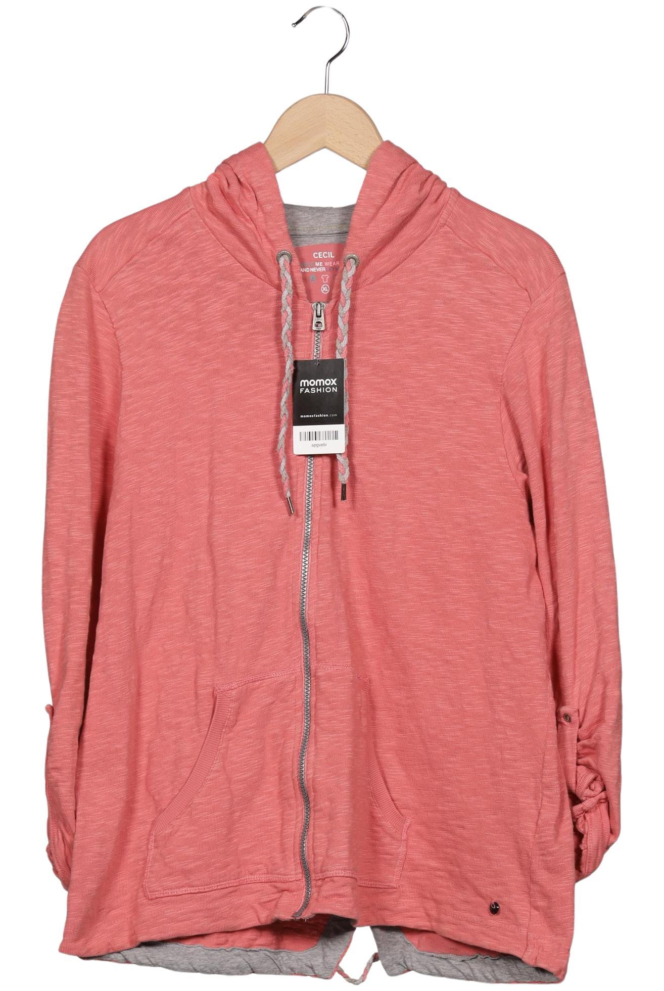 

Cecil Damen Kapuzenpullover, pink, Gr. 44