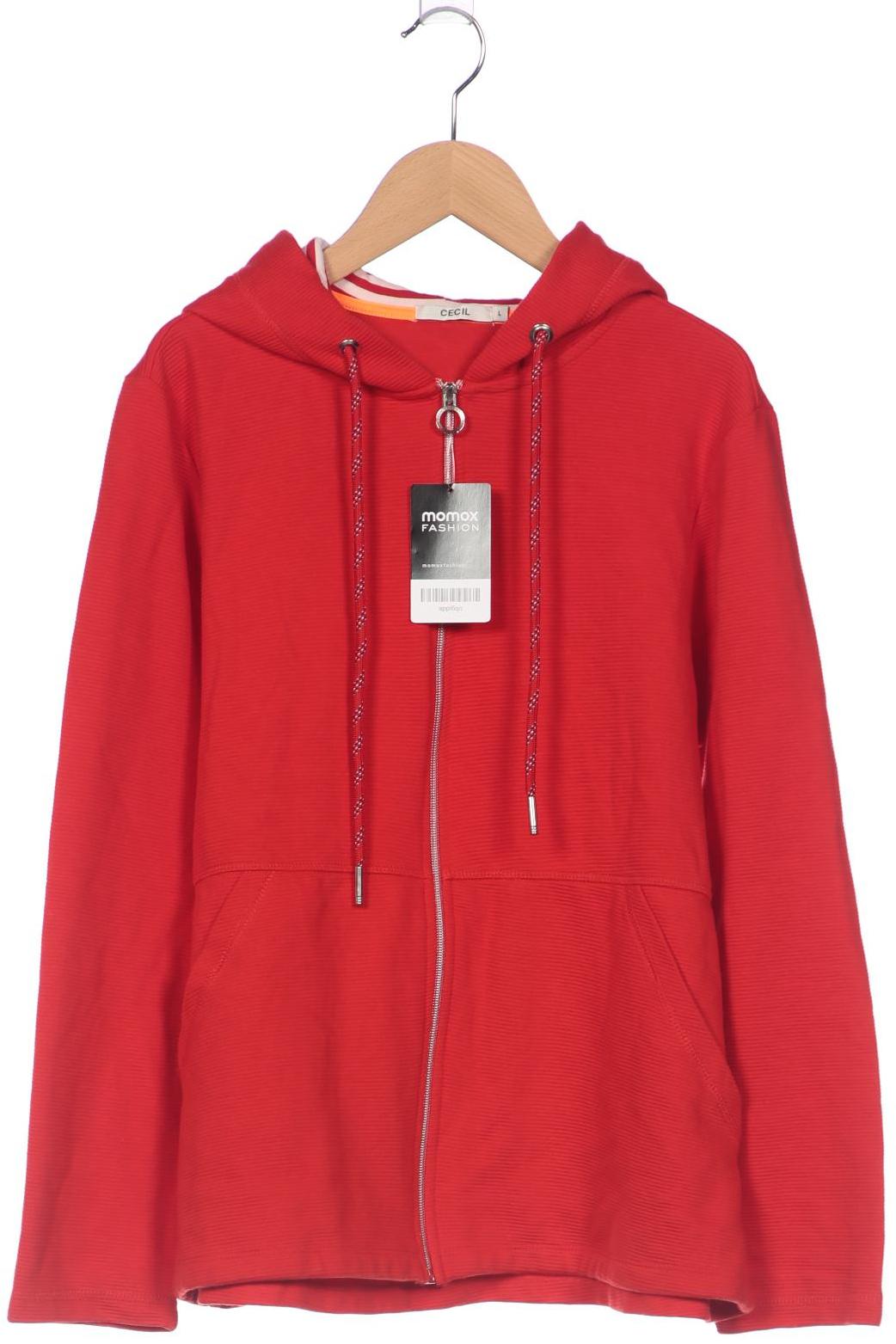 

Cecil Damen Kapuzenpullover, rot, Gr. 42