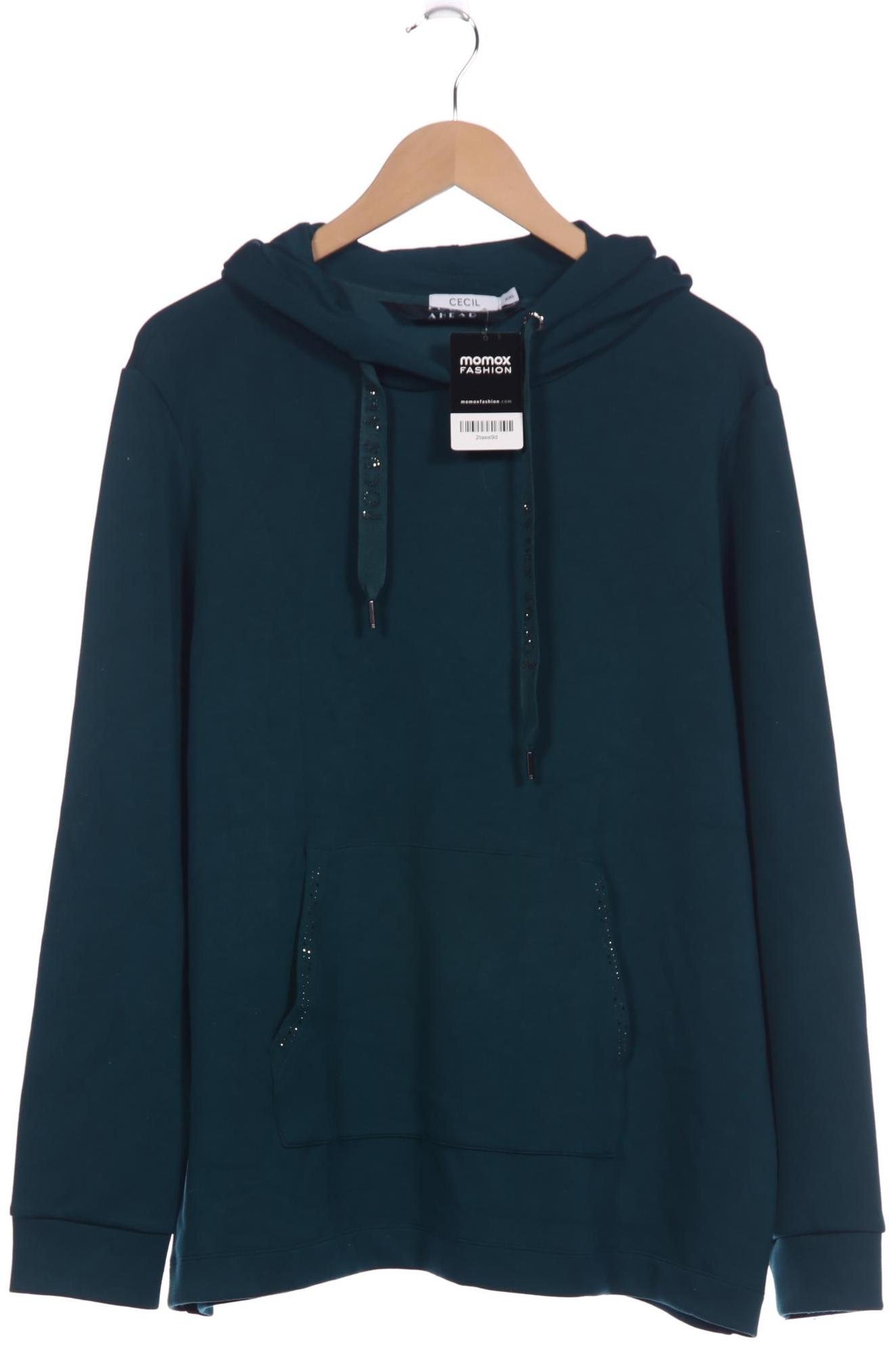 

Cecil Damen Kapuzenpullover, grün, Gr. 46