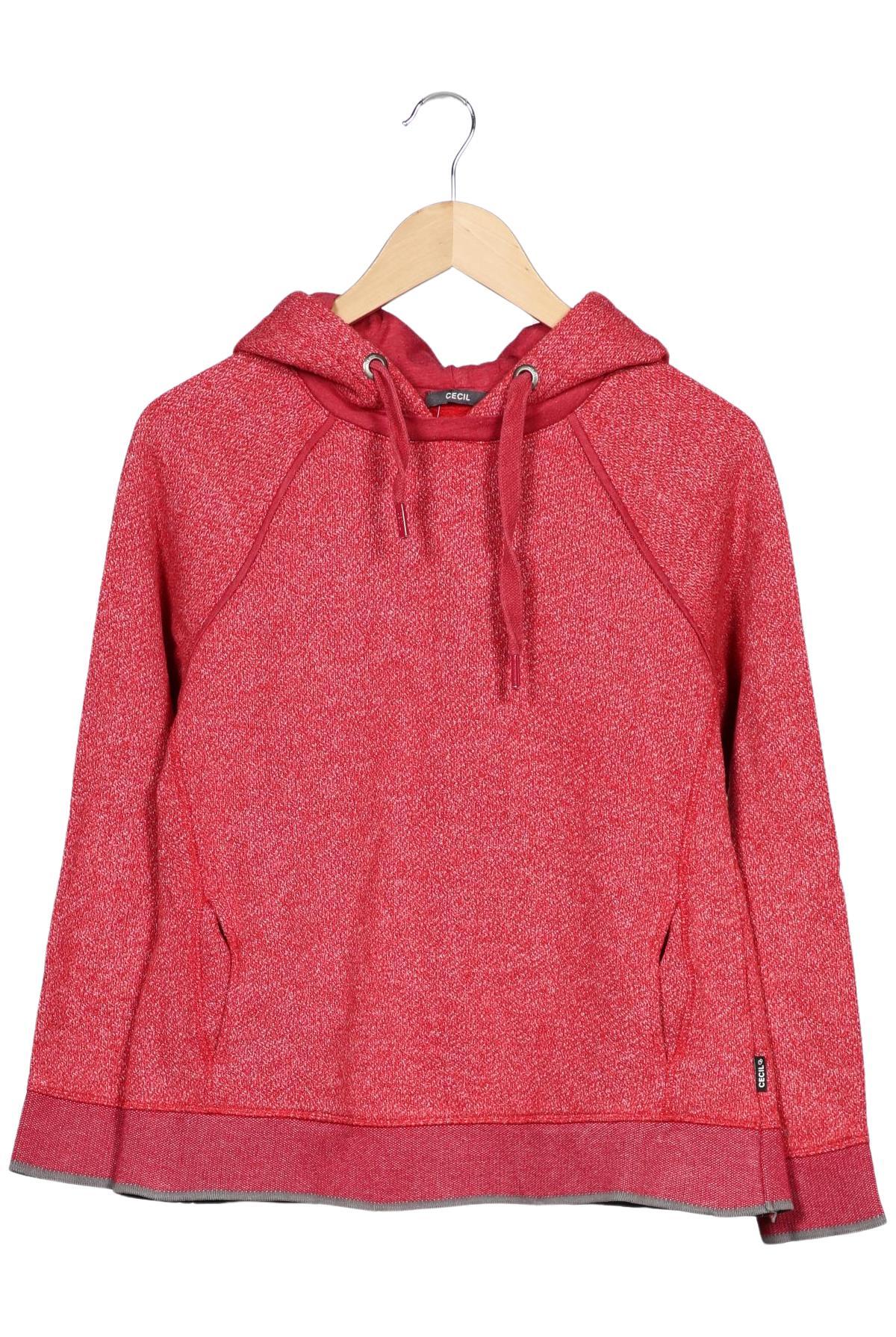 

Cecil Damen Kapuzenpullover, rot, Gr. 38