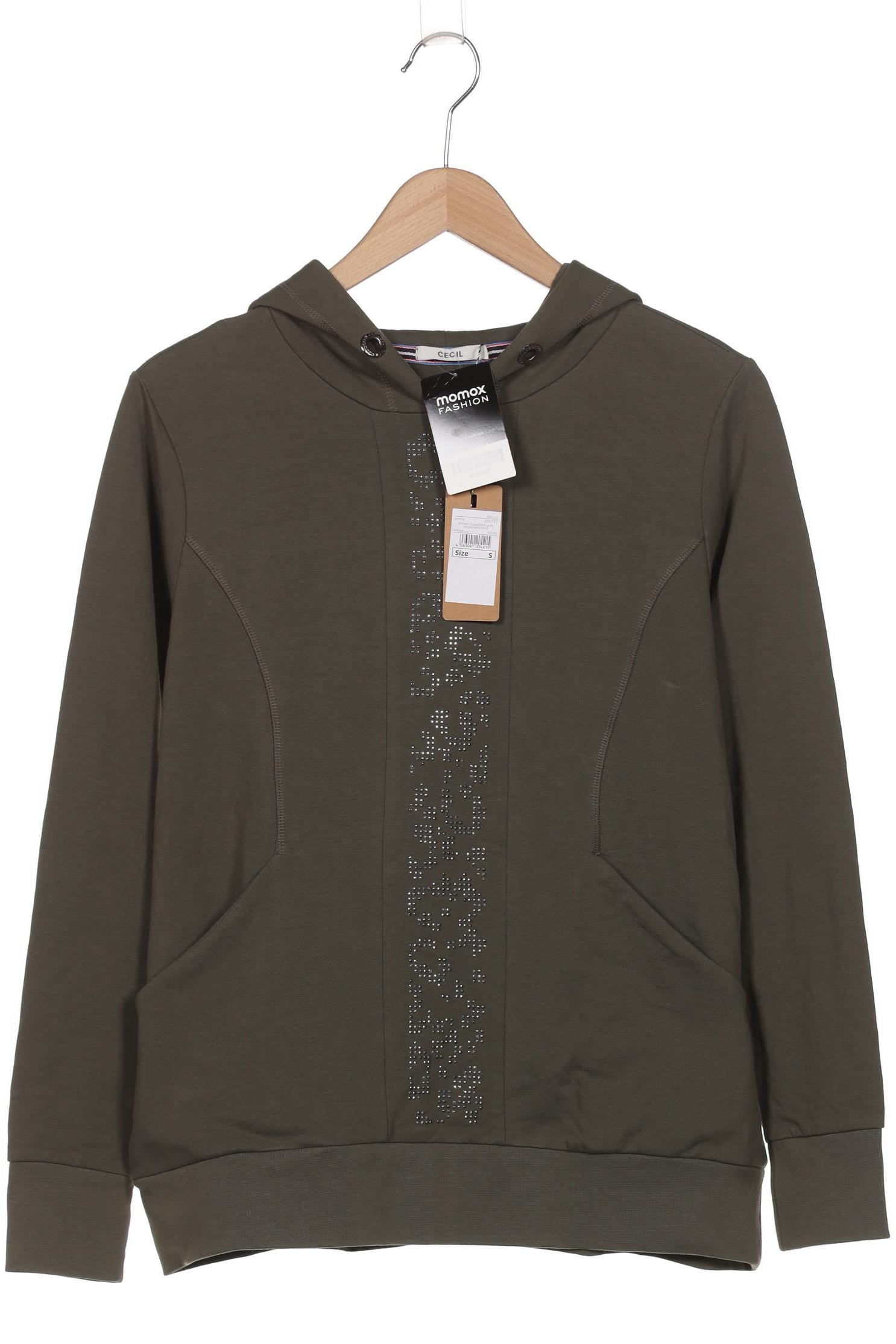 

Cecil Damen Kapuzenpullover, grün, Gr. 36