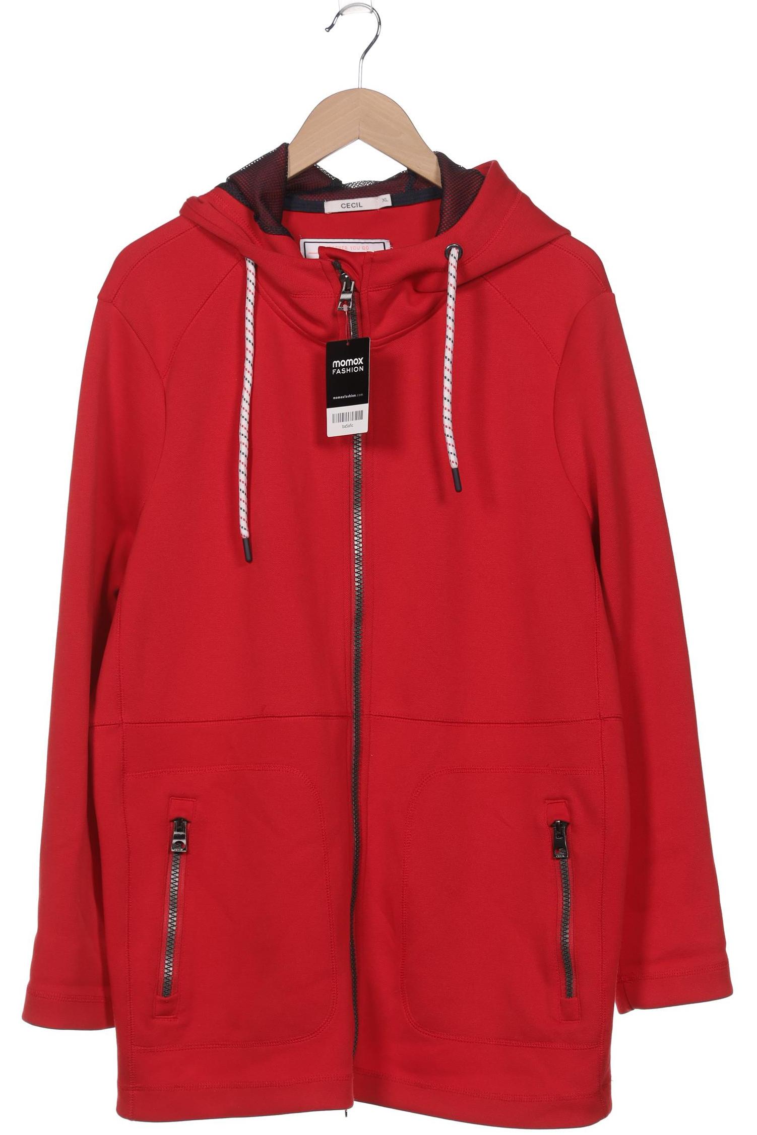 

Cecil Damen Kapuzenpullover, rot, Gr. 44