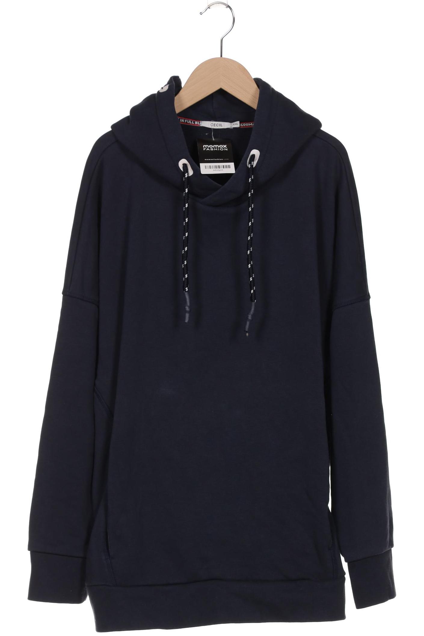 

Cecil Damen Kapuzenpullover, marineblau, Gr. 46