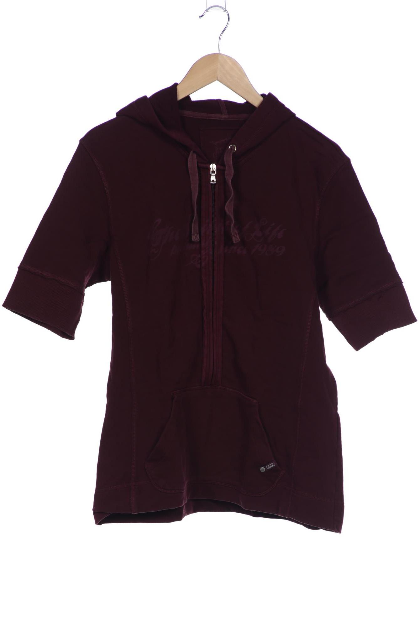 

Cecil Damen Kapuzenpullover, bordeaux, Gr. 48