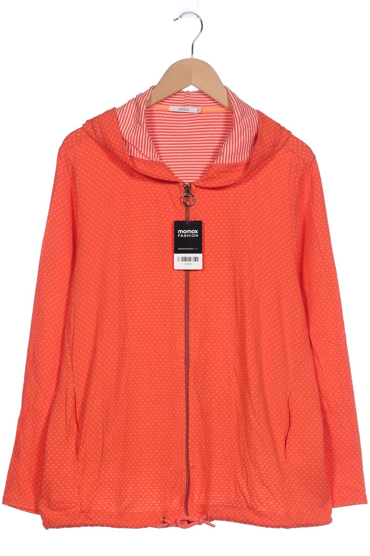 

Cecil Damen Kapuzenpullover, orange, Gr. 46