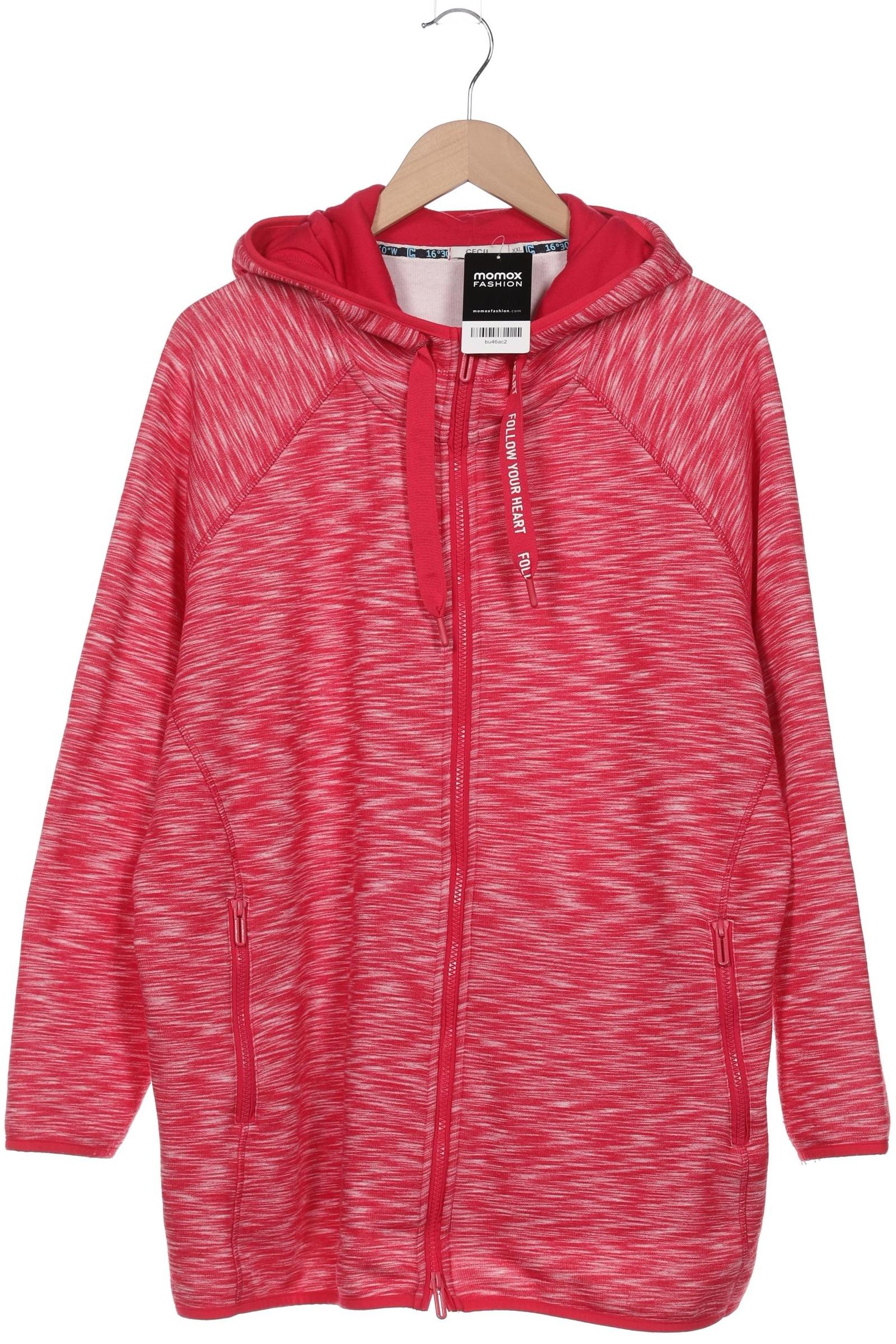 

Cecil Damen Kapuzenpullover, pink, Gr. 46