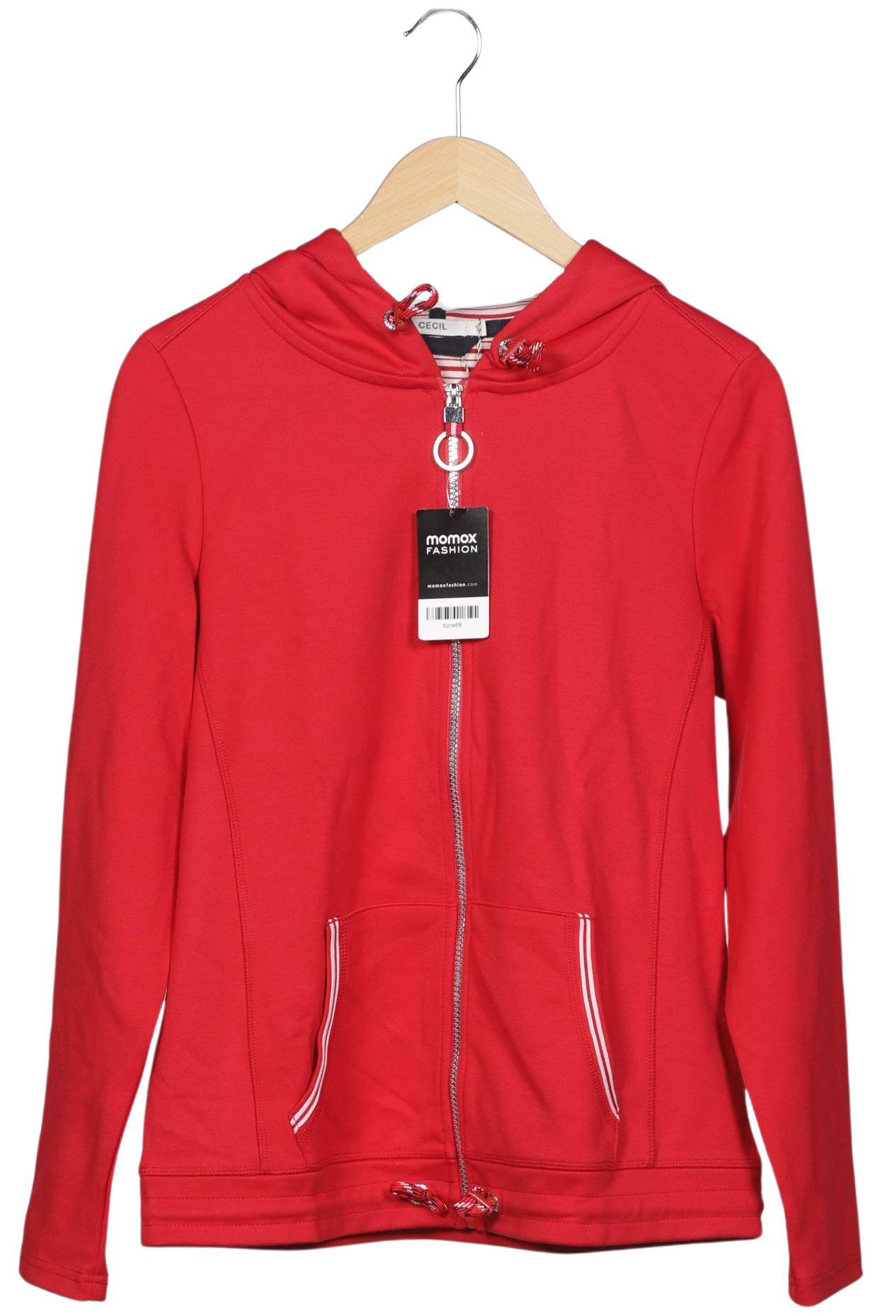 

Cecil Damen Kapuzenpullover, rot, Gr. 36