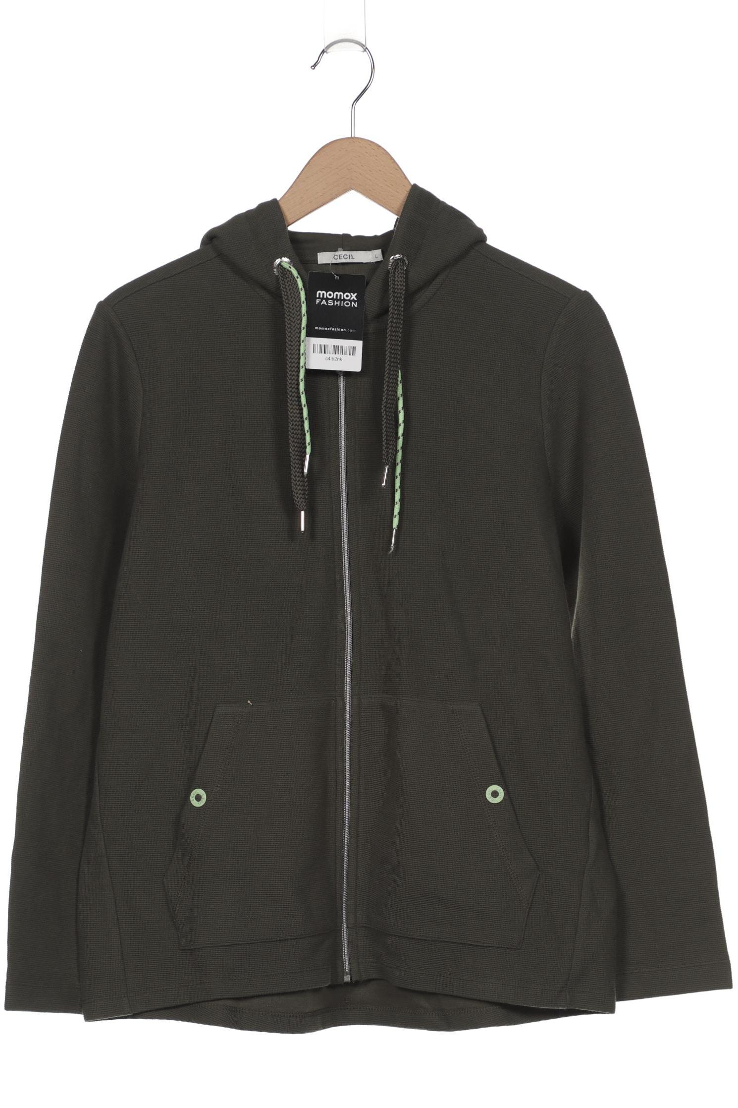 

Cecil Damen Kapuzenpullover, grün, Gr. 42