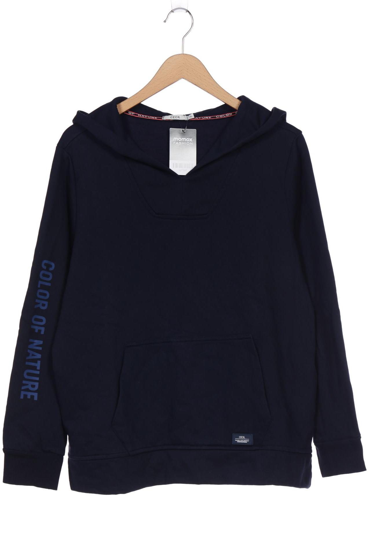 

CECIL Damen Kapuzenpullover, marineblau