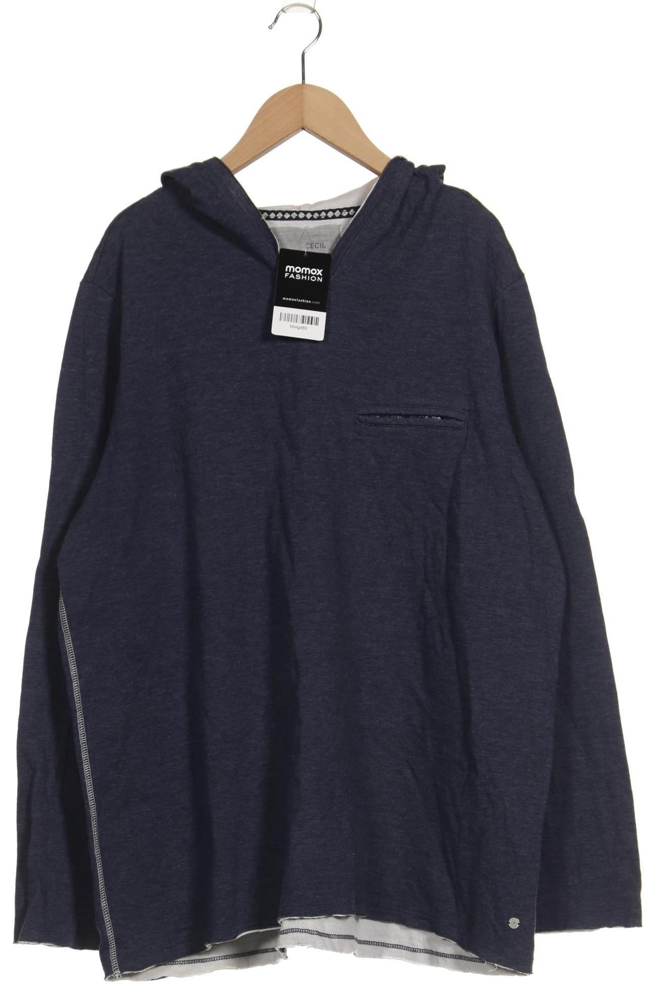 

Cecil Damen Kapuzenpullover, marineblau, Gr. 46