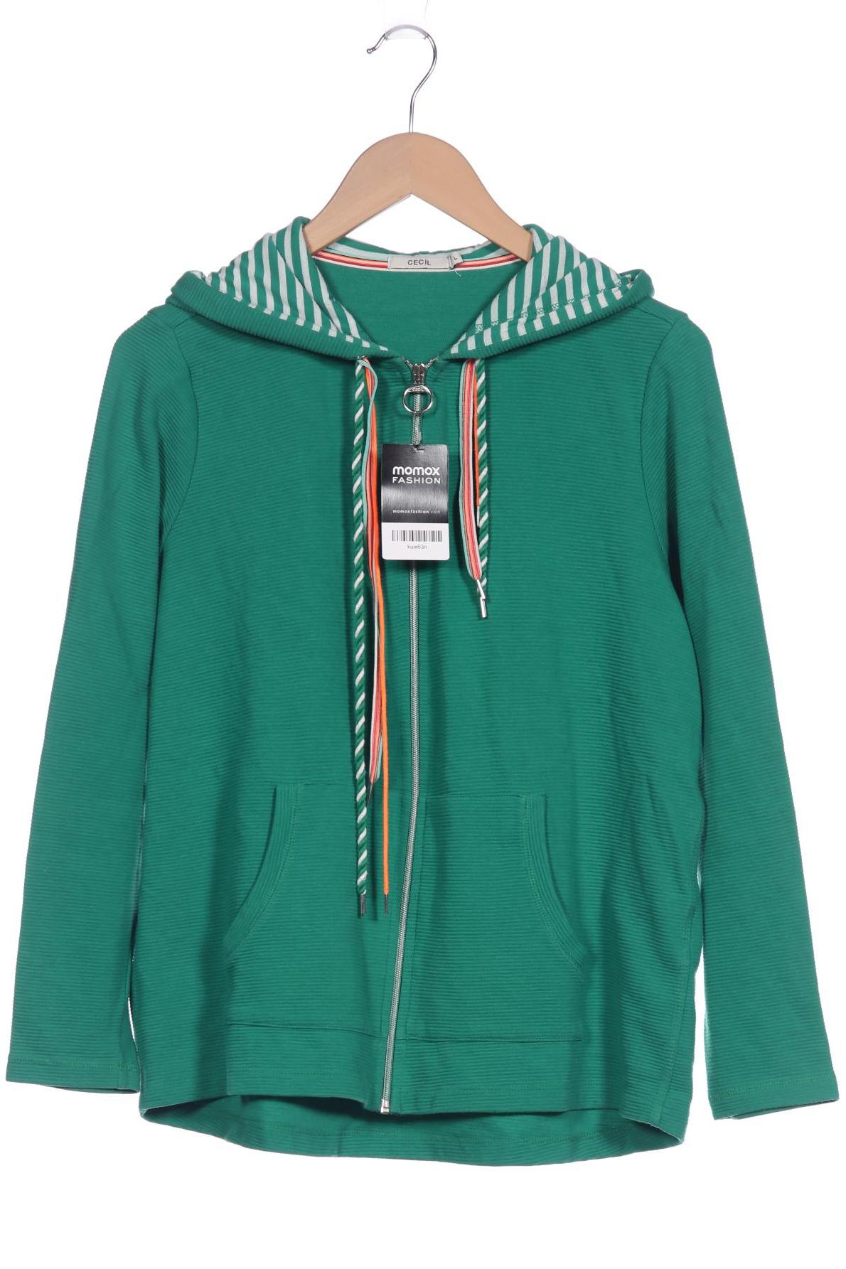 

Cecil Damen Kapuzenpullover, grün, Gr. 42