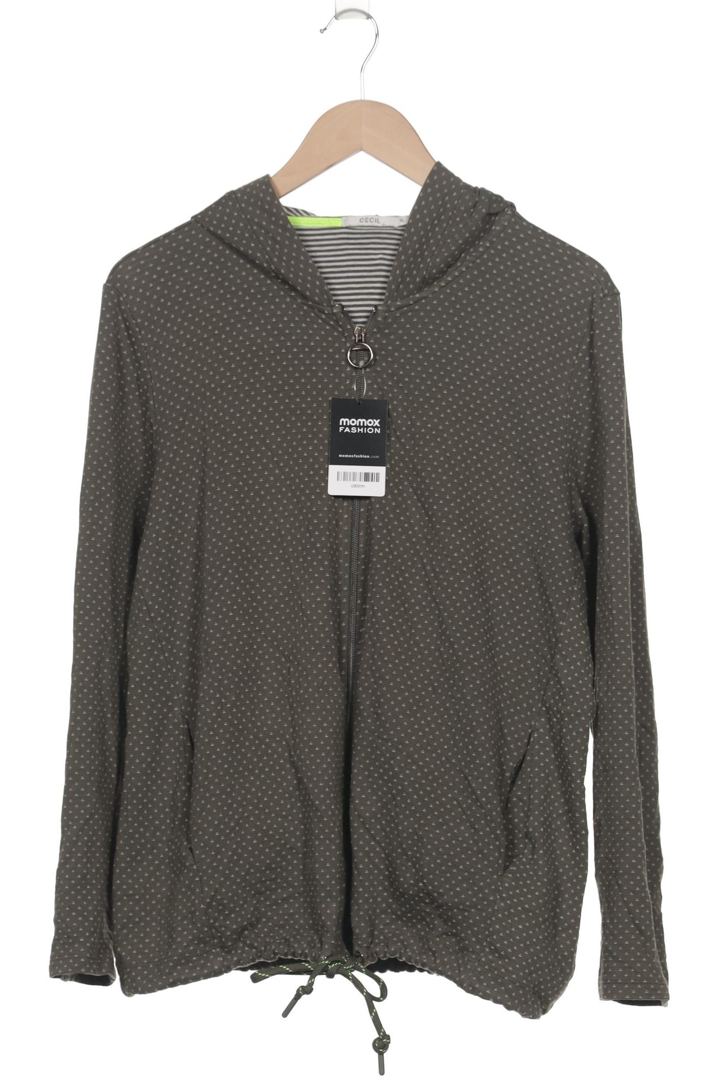

Cecil Damen Kapuzenpullover, grün, Gr. 44