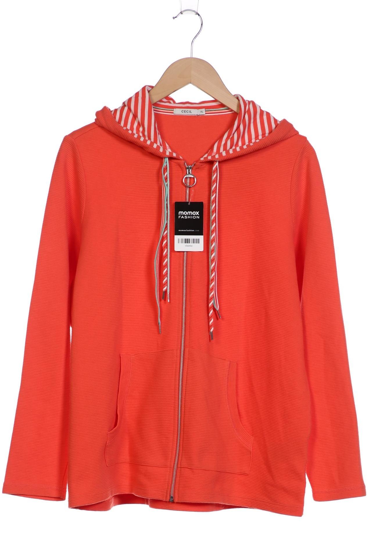 

Cecil Damen Kapuzenpullover, orange, Gr. 44