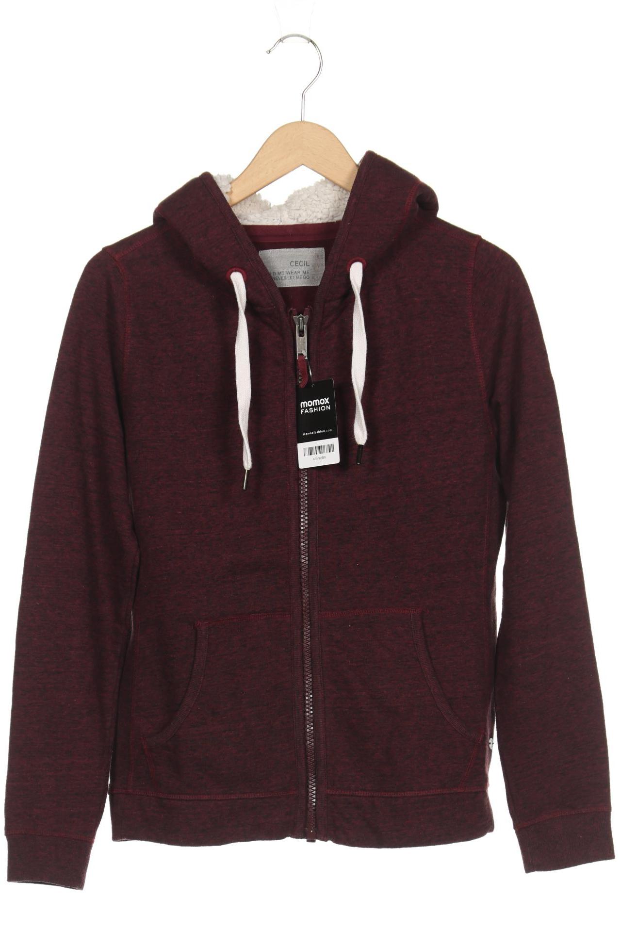 

CECIL Damen Kapuzenpullover, bordeaux