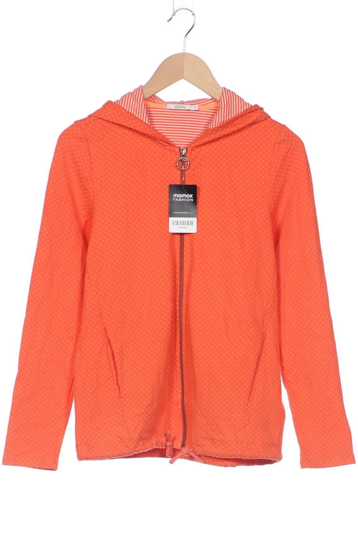

Cecil Damen Kapuzenpullover, orange, Gr. 36