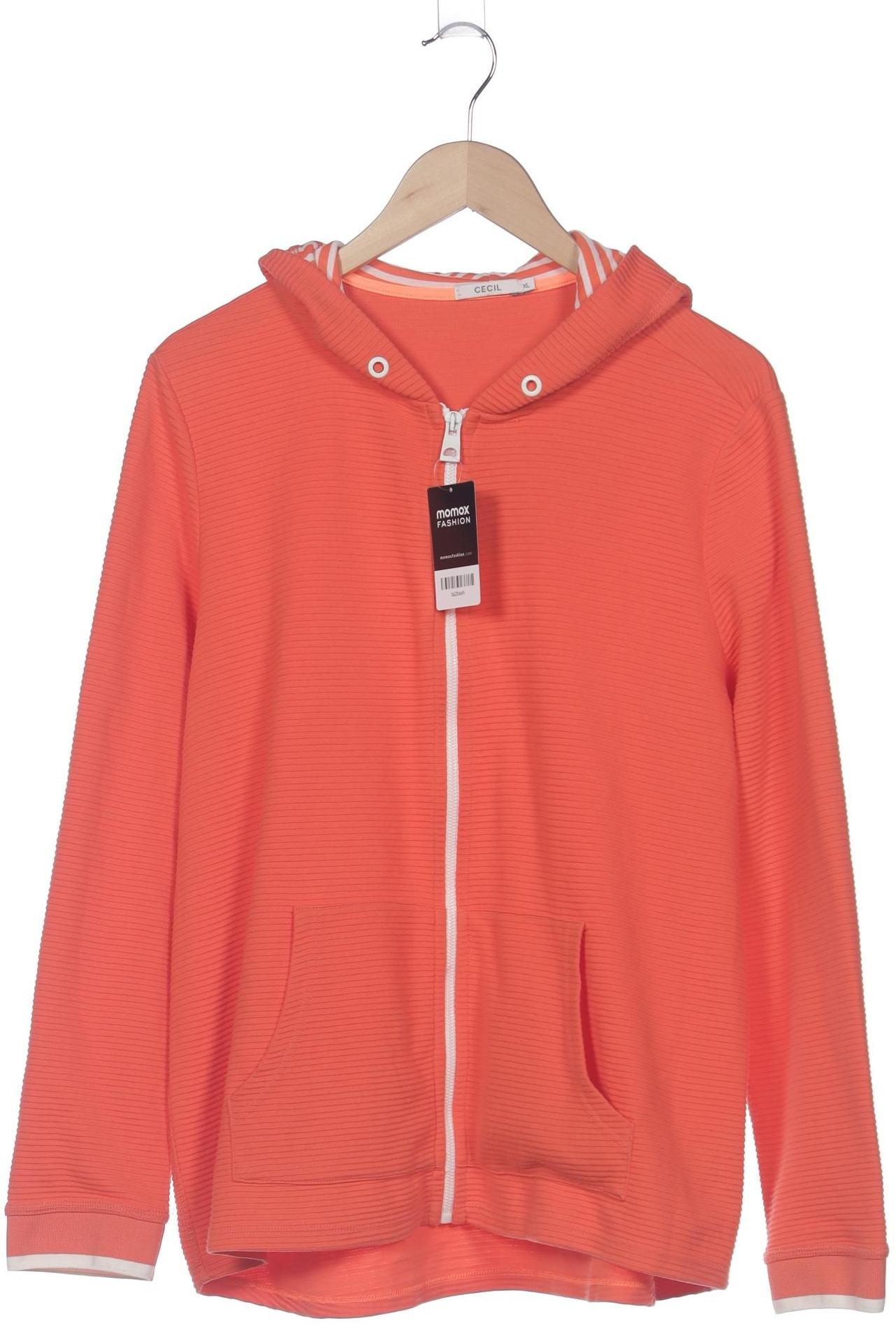 

Cecil Damen Kapuzenpullover, orange, Gr. 44