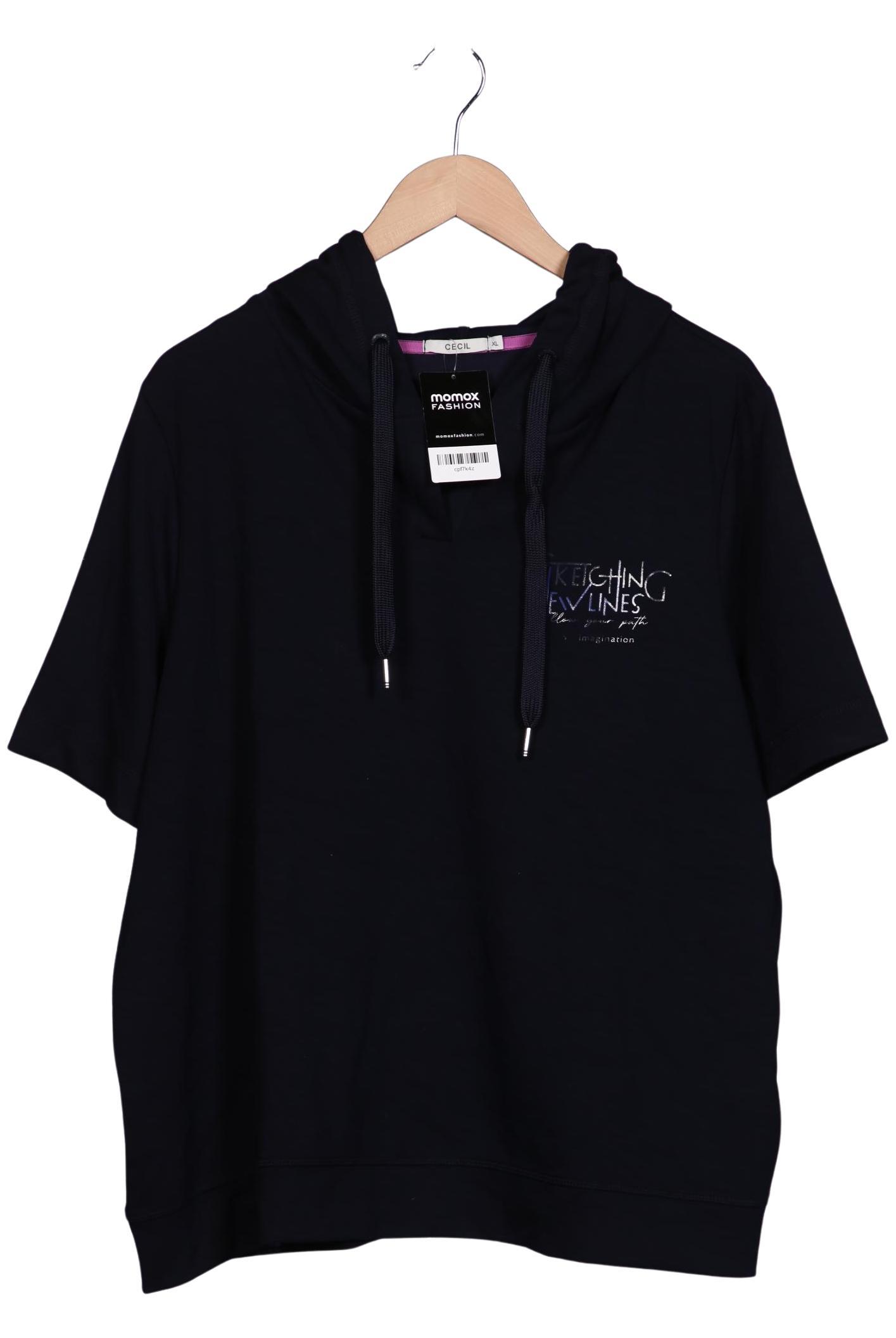 

Cecil Damen Kapuzenpullover, marineblau, Gr. 44