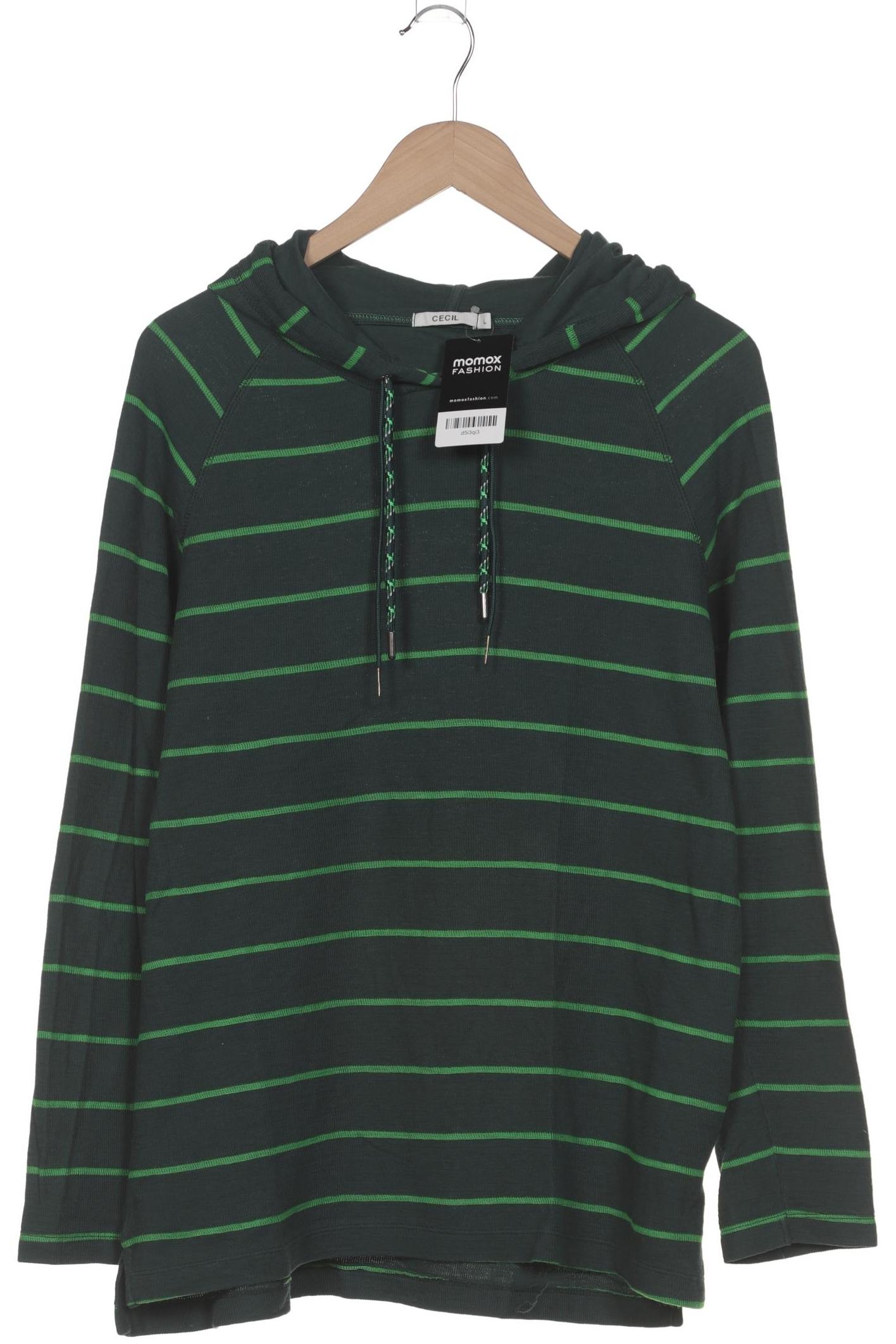 

Cecil Damen Kapuzenpullover, grün, Gr. 42
