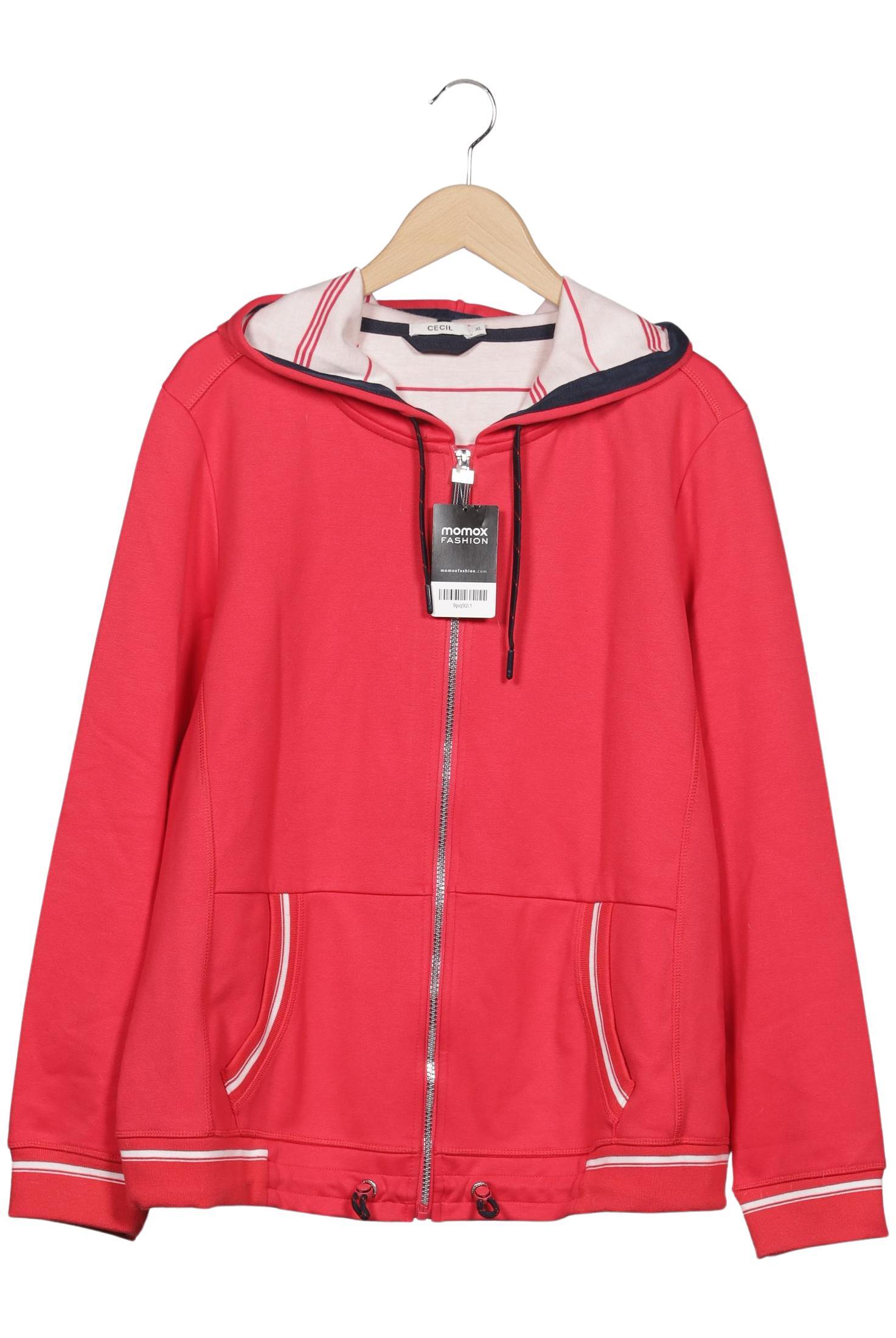 

Cecil Damen Kapuzenpullover, rot, Gr. 44