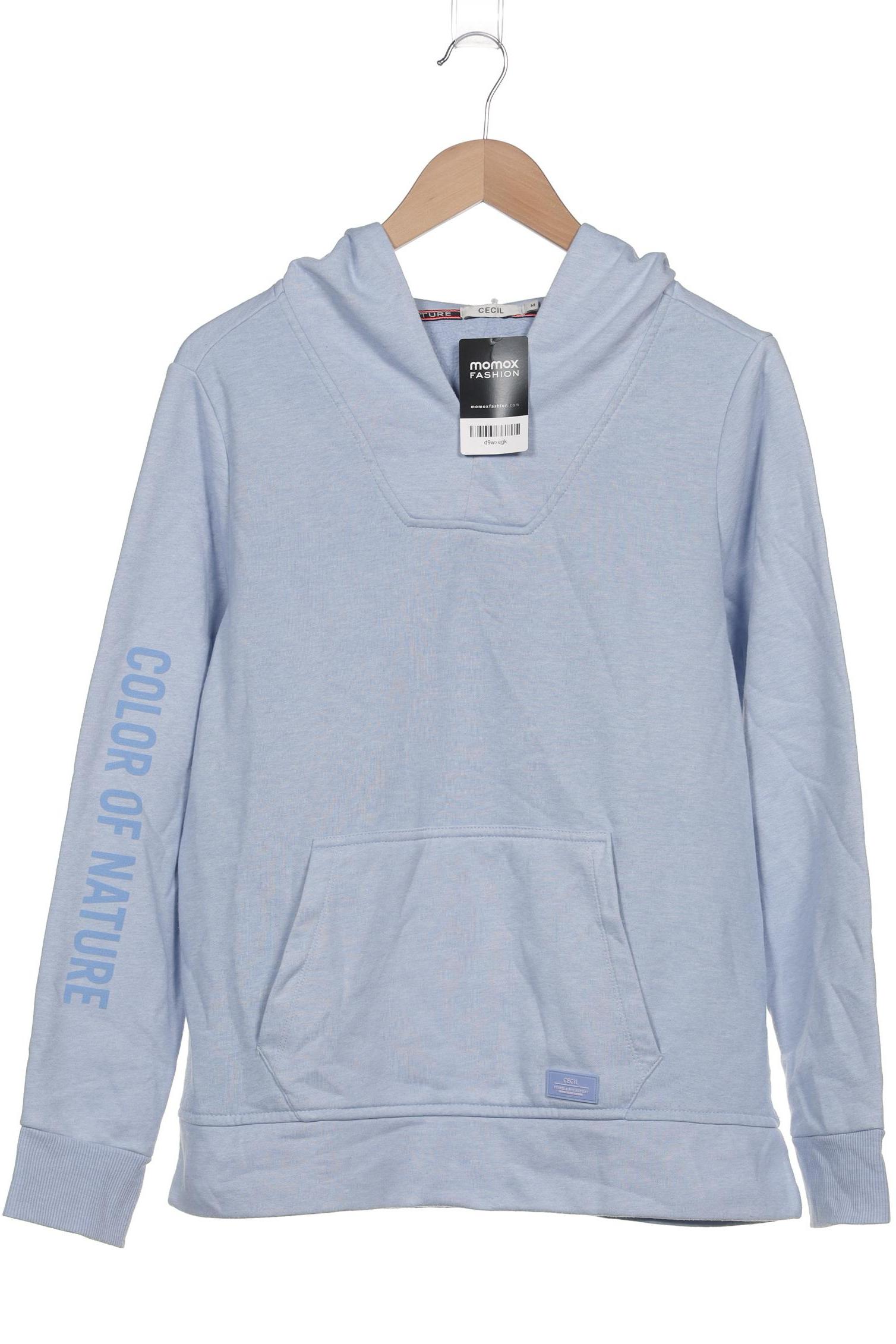 

Cecil Damen Kapuzenpullover, blau, Gr. 38