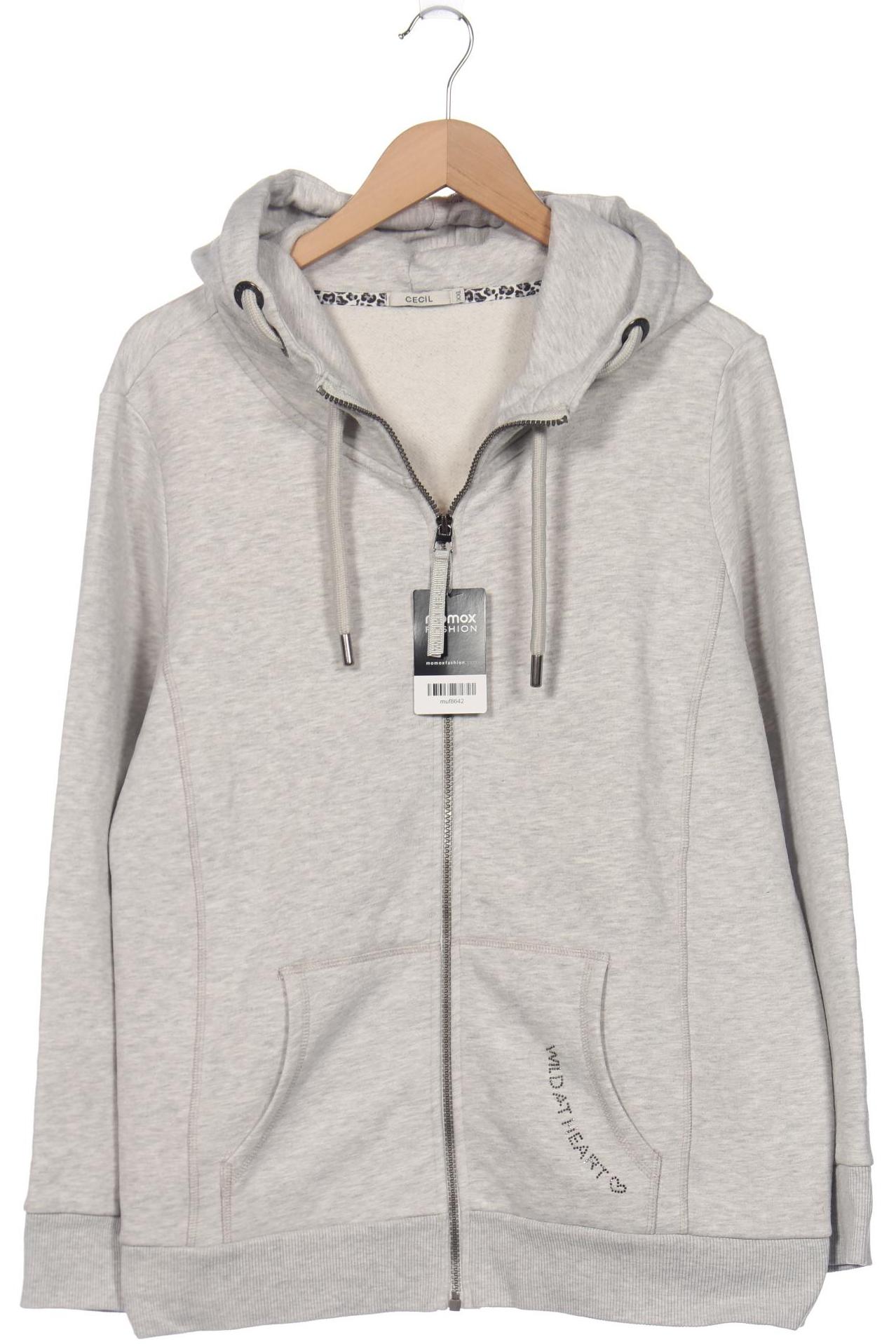 

Cecil Damen Kapuzenpullover, grau, Gr. 46
